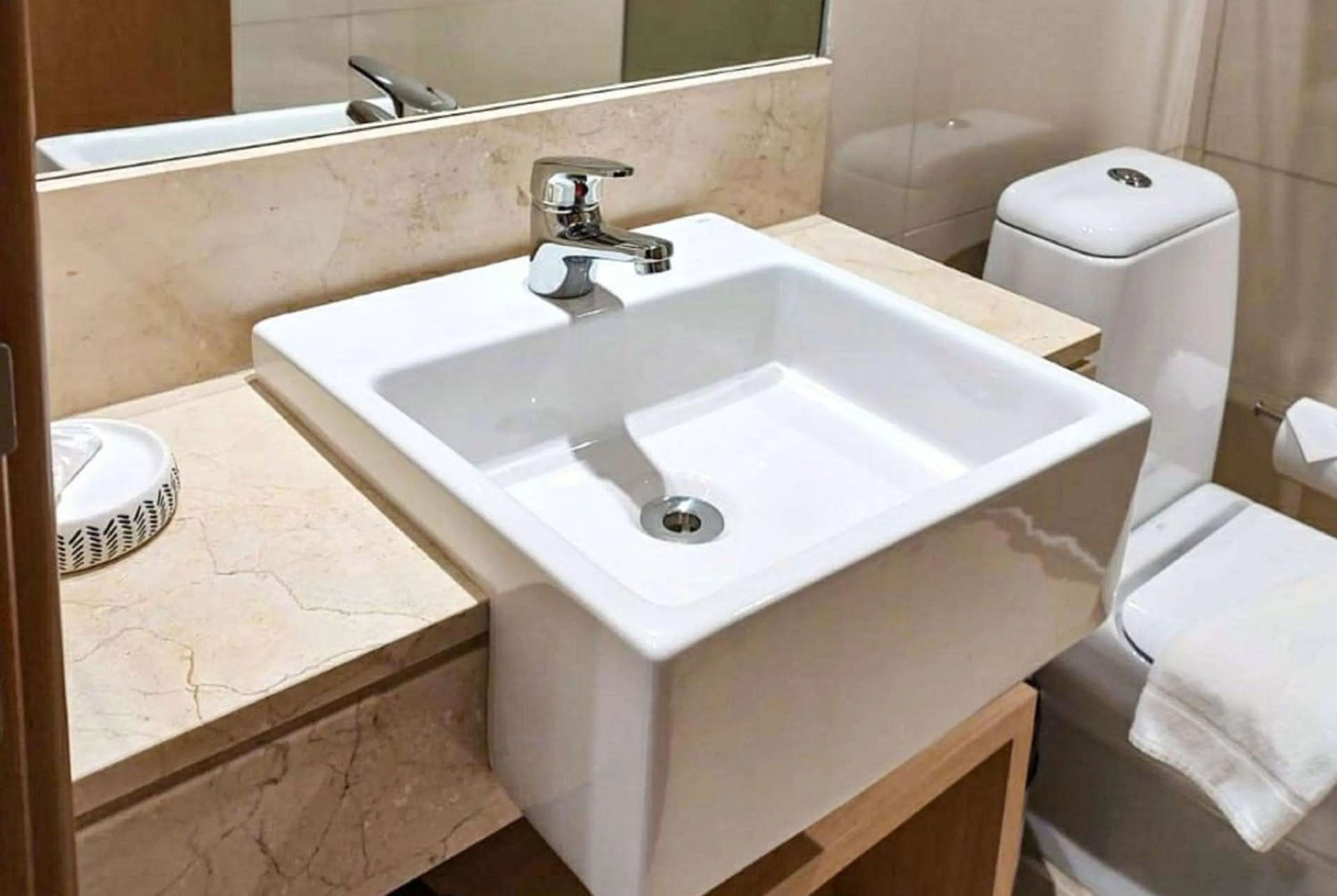 Bathroom in Tryp by Wyndham Brasília Nações