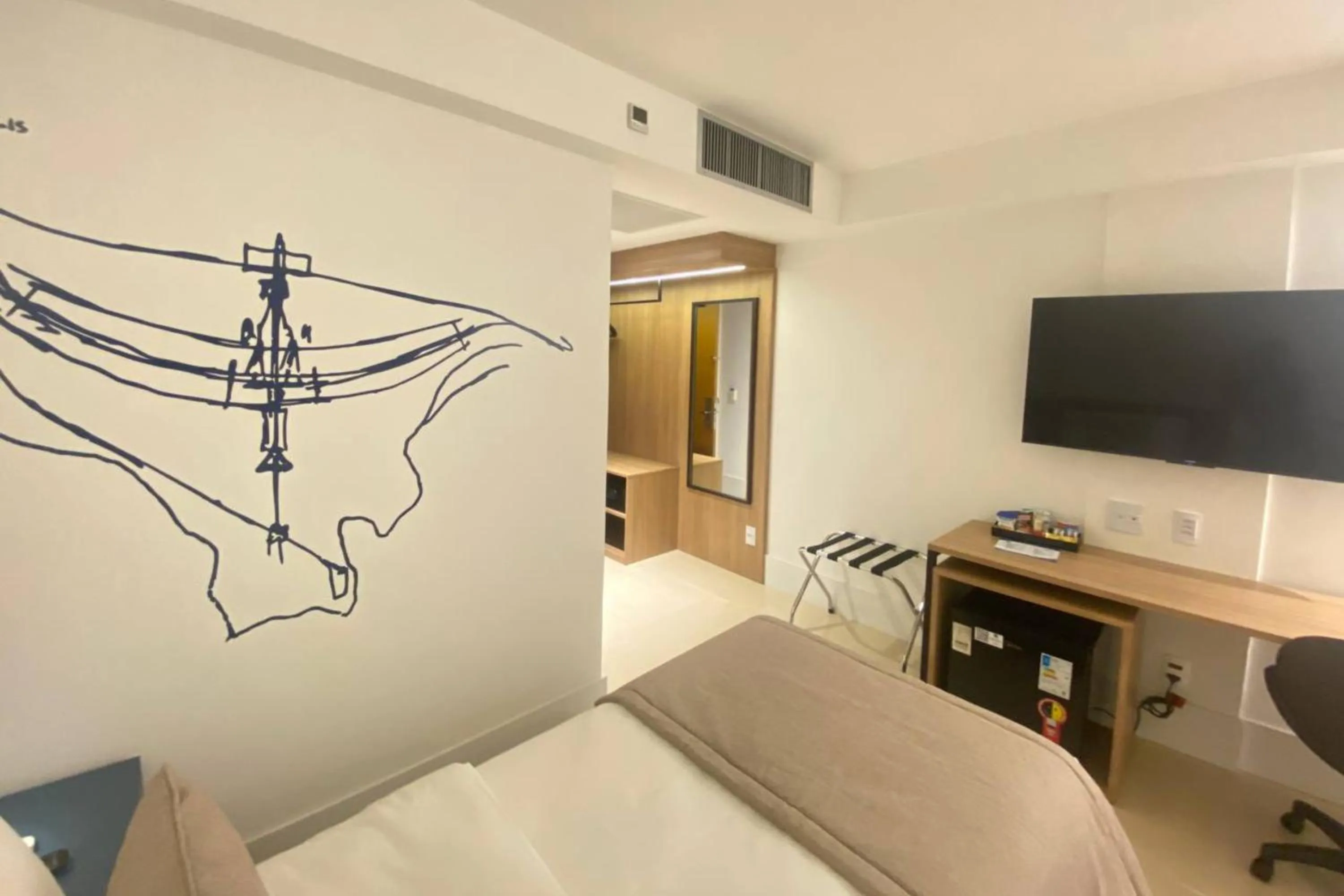 Bedroom in Tryp by Wyndham Brasília Nações