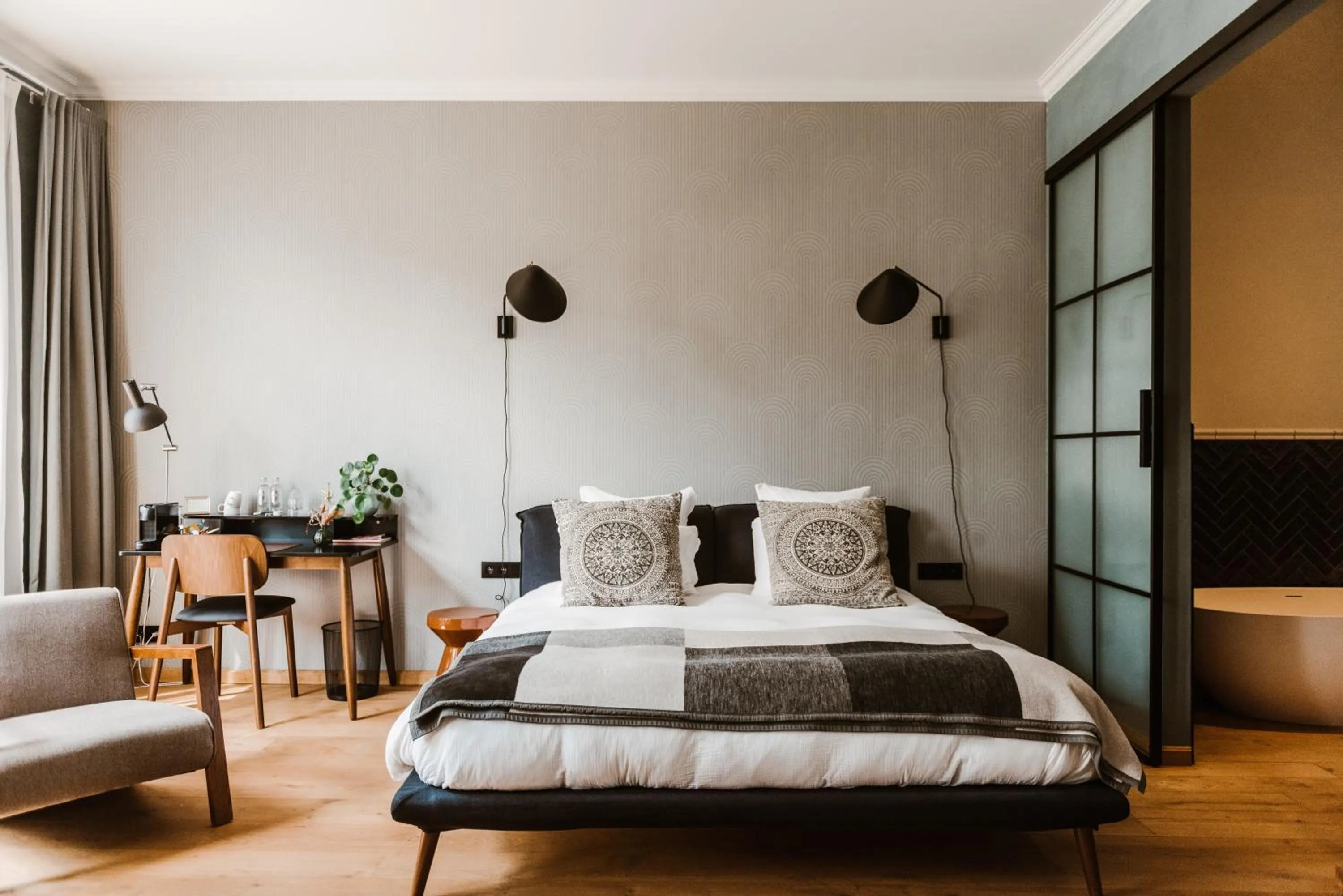 Bed in Boutique Hotel Marie Marie