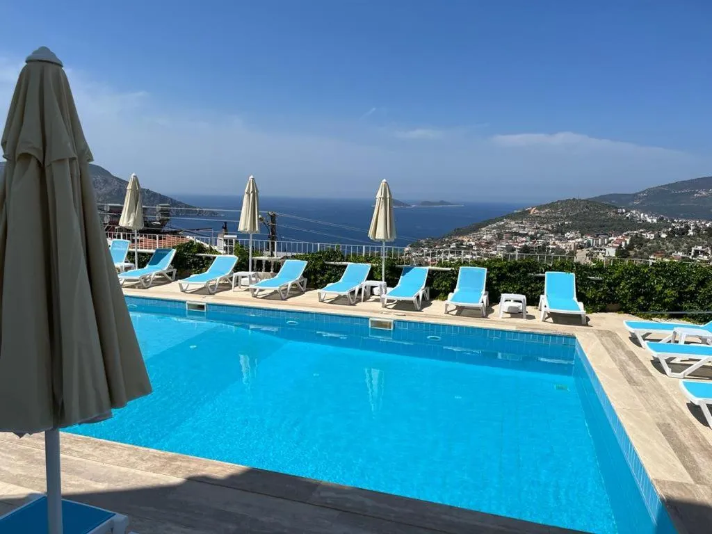 Pool view in Marquis Blue Hotel