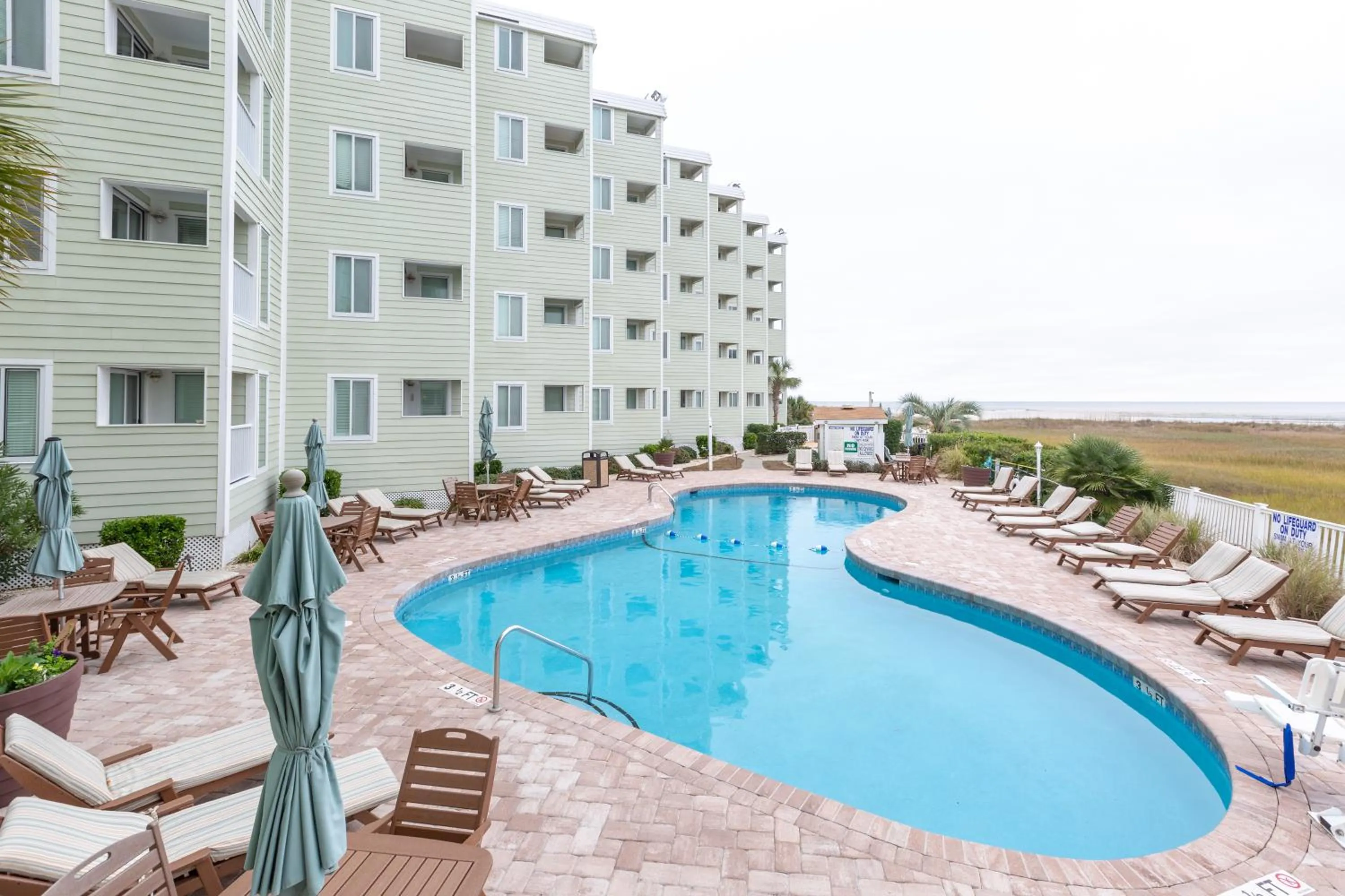 Swimming pool in Sands Beach Club
