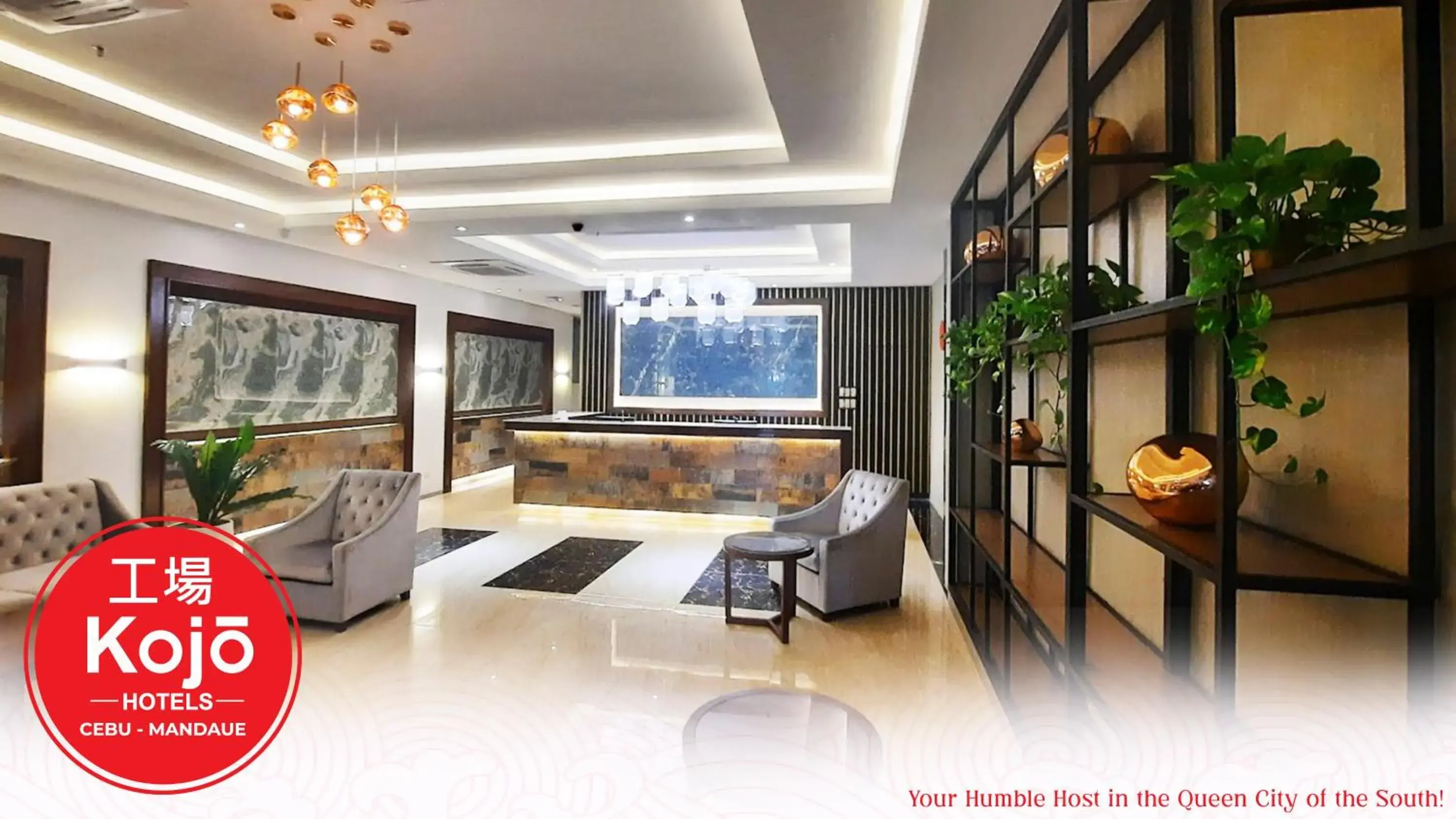 Lobby or reception in Kojo Hotels Cebu-Mandaue Lobby or reception in Kojo Hotels Cebu-Mandaue