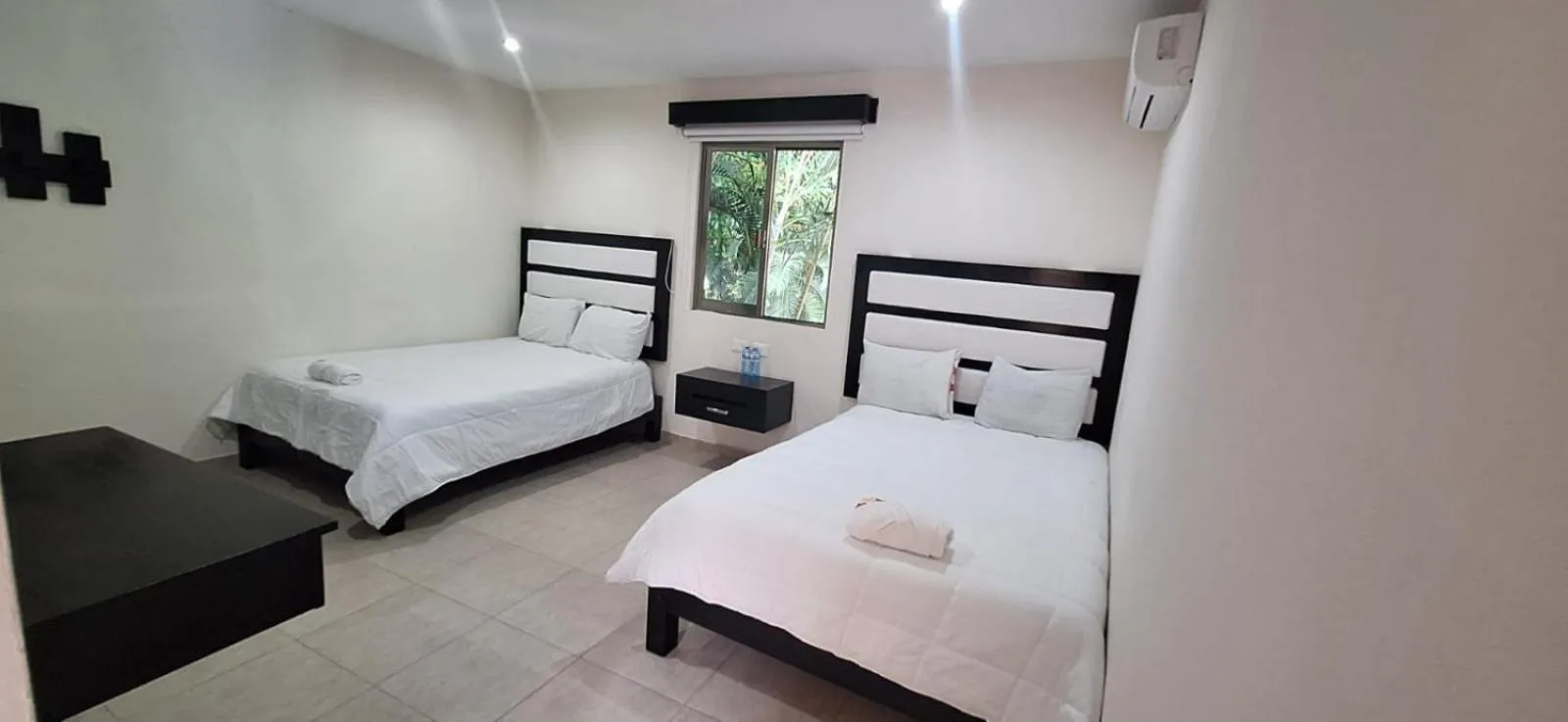 Bed in Hotel Sevilla Palenque