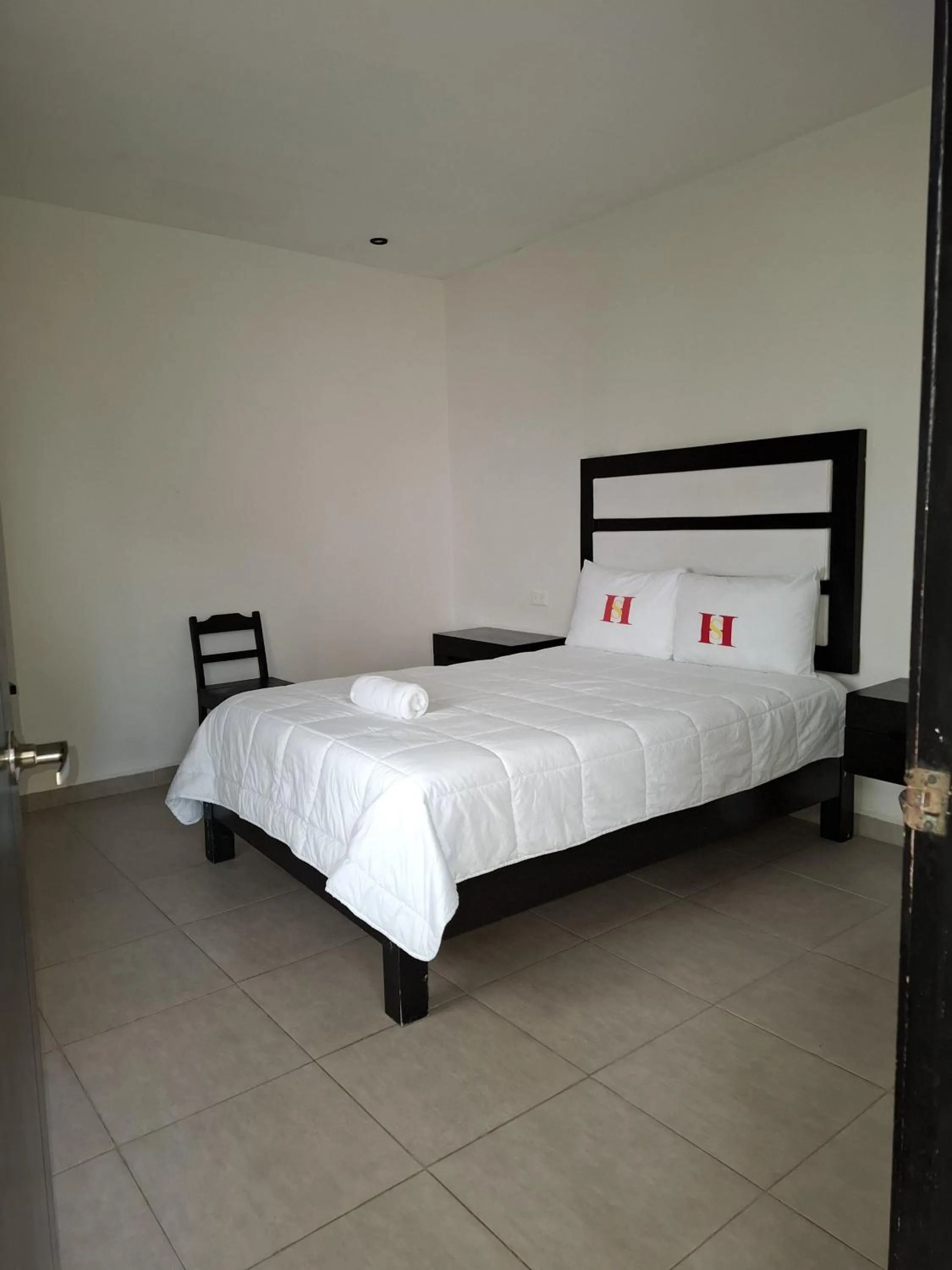 Bed in Hotel Sevilla Palenque