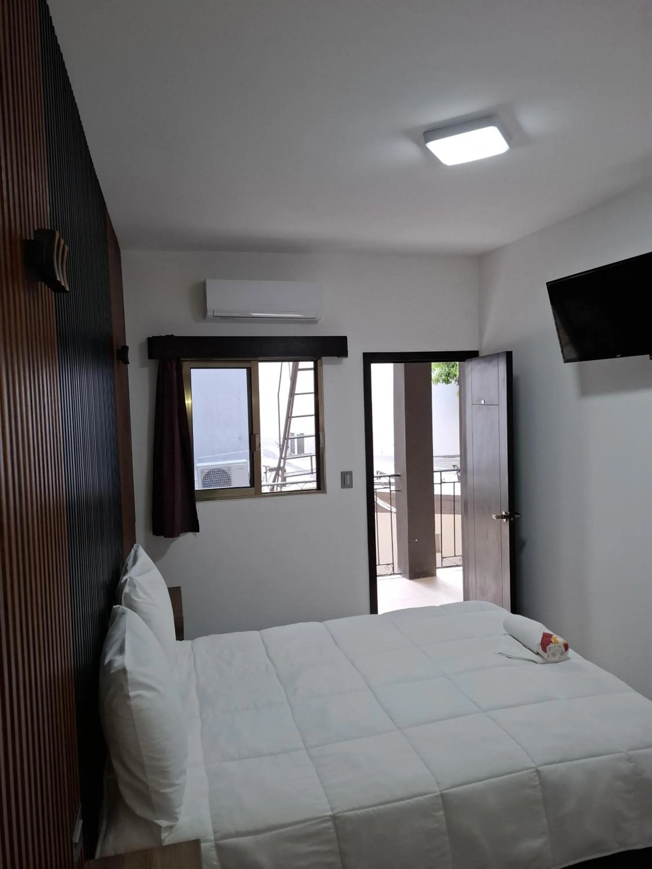 Bed in Hotel Sevilla Palenque