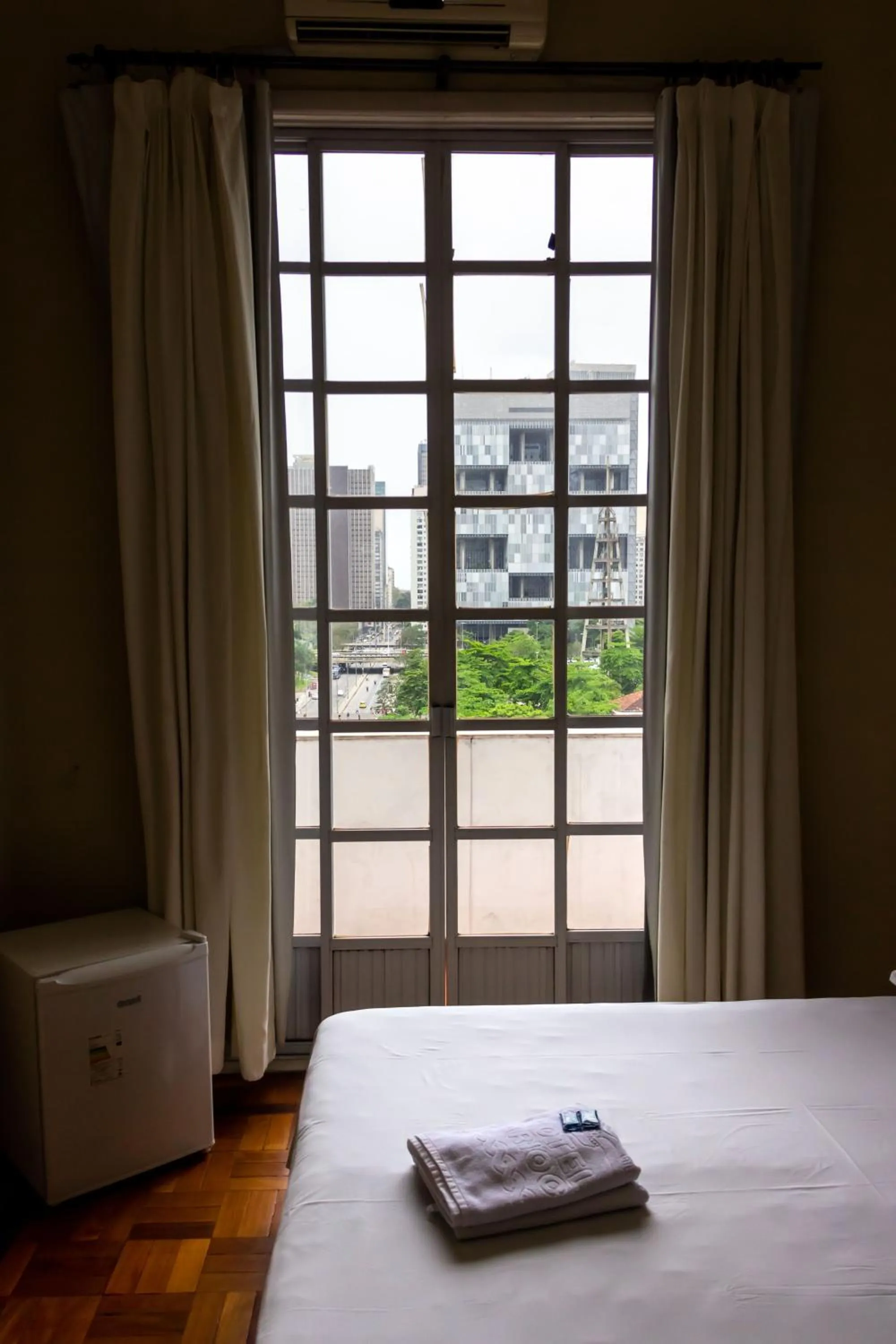 Bed in Hotel Carioca