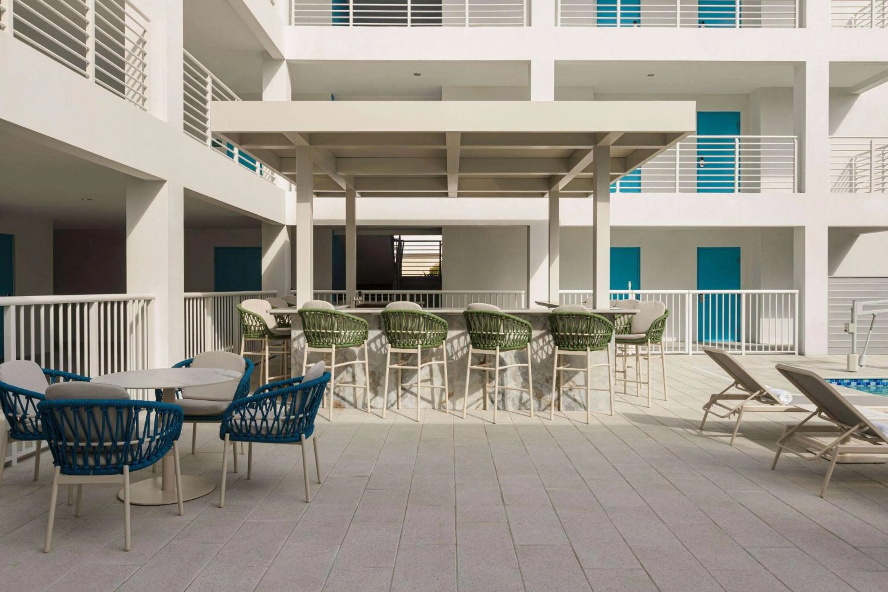 Pool view in Sea Glass Beach Place, Trademark Collection by Wyndham