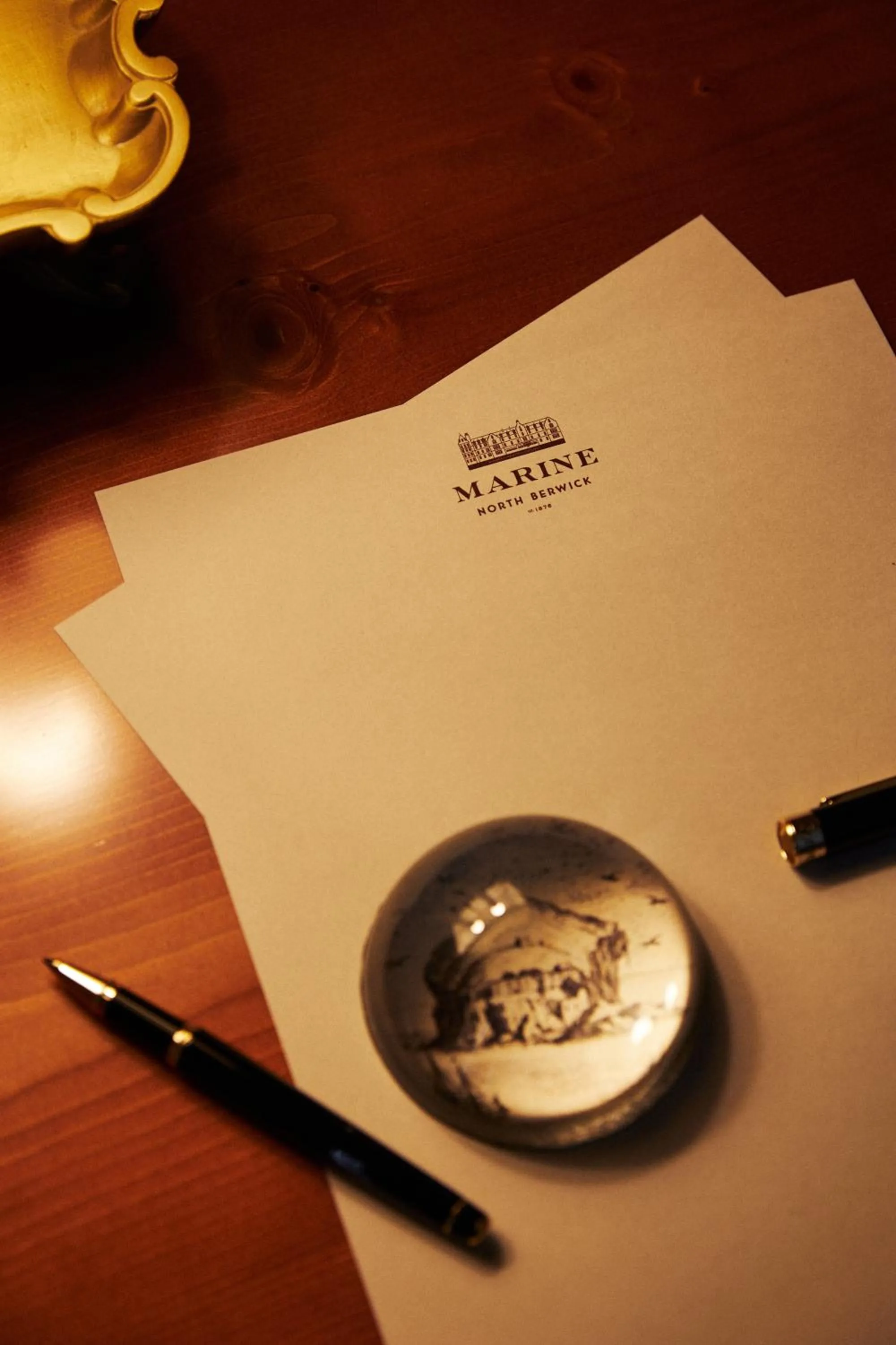 Decorative detail in Marine North Berwick