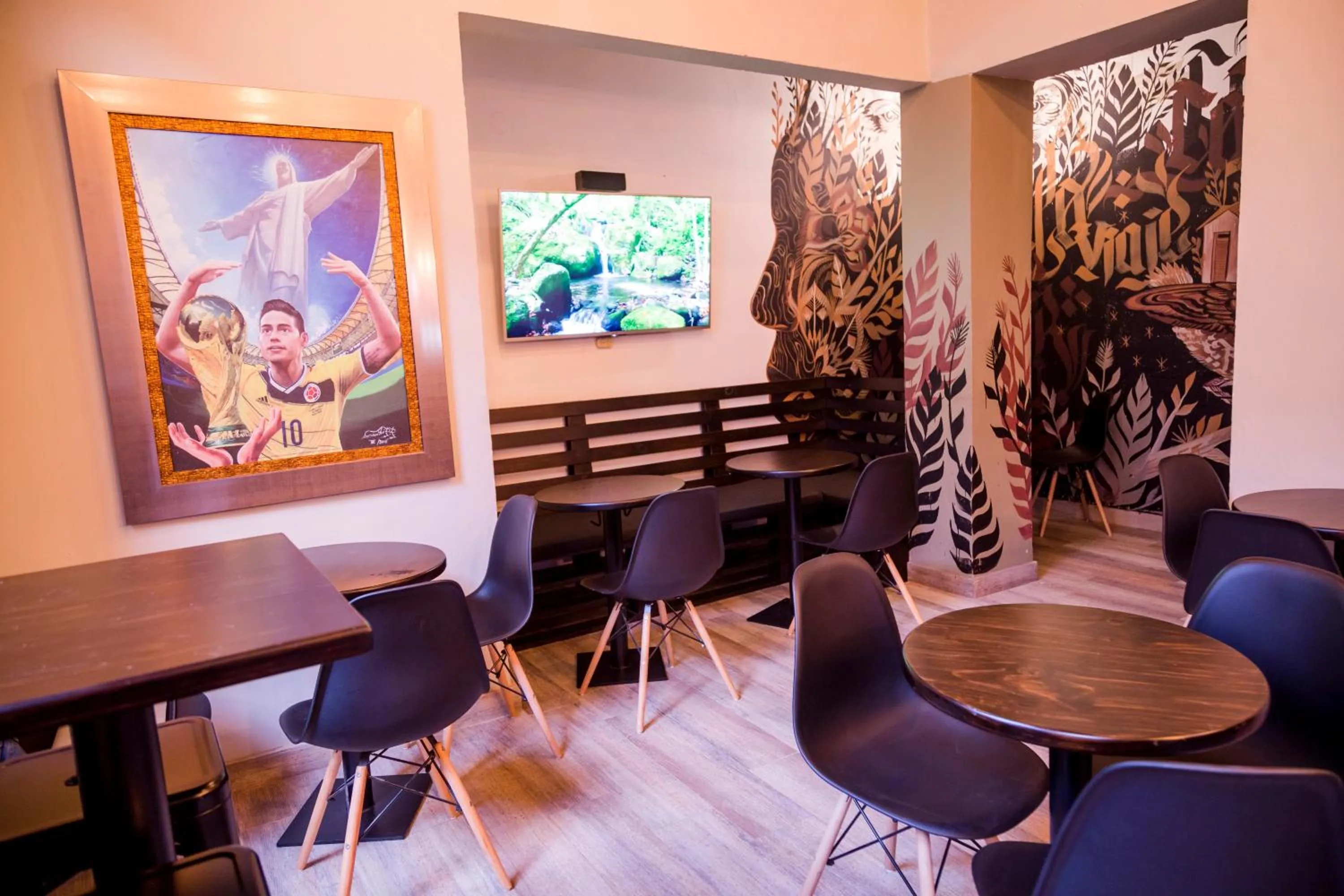 Lounge or bar in Fatima Hostel Bogotá