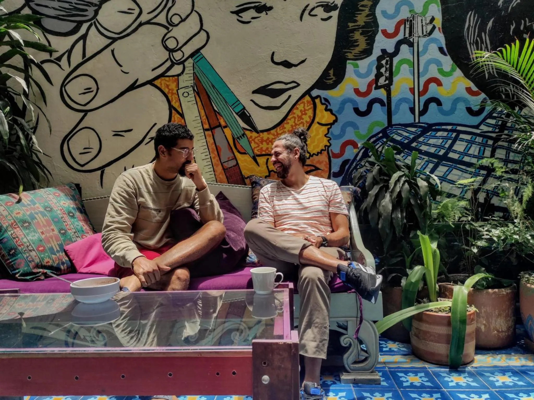 People in Fatima Hostel Bogotá