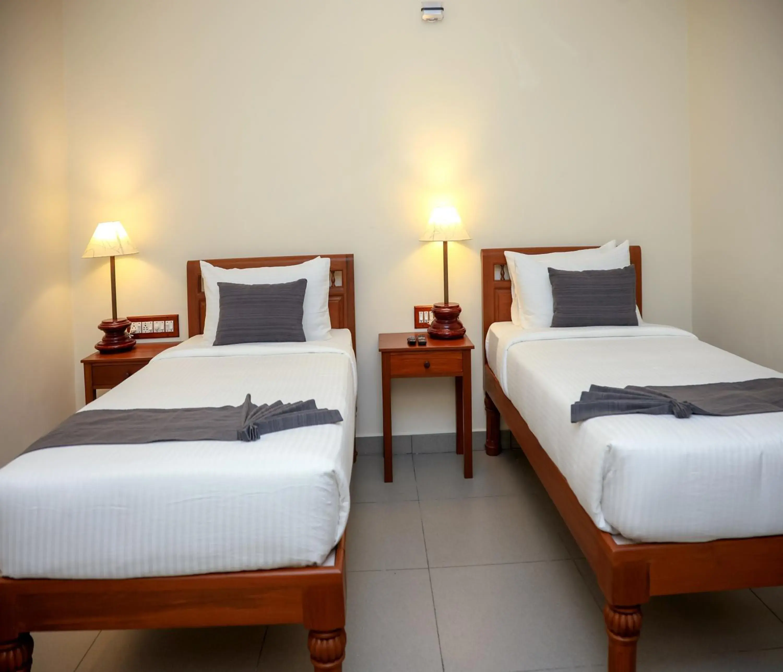 Classic Twin Room in Mango Hill La Serene Puducherry Classic Twin Room in Mango Hill La Serene Puducherry