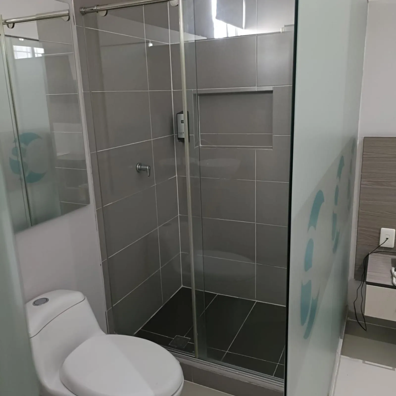 Shower in Hotel Santa Clara Boutique