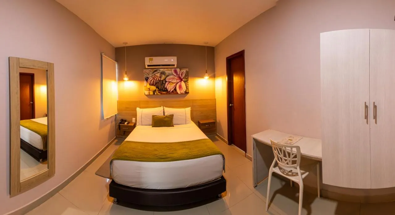 Bedroom, Bed in Hotel Santa Clara Boutique