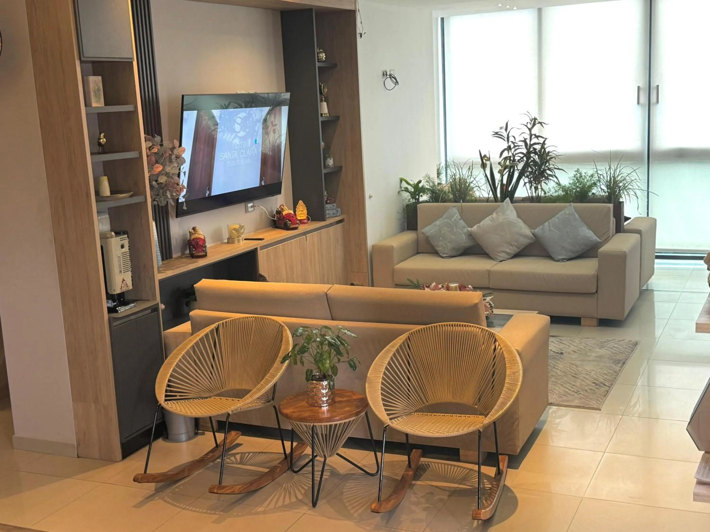 Lobby or reception in Hotel Santa Clara Boutique