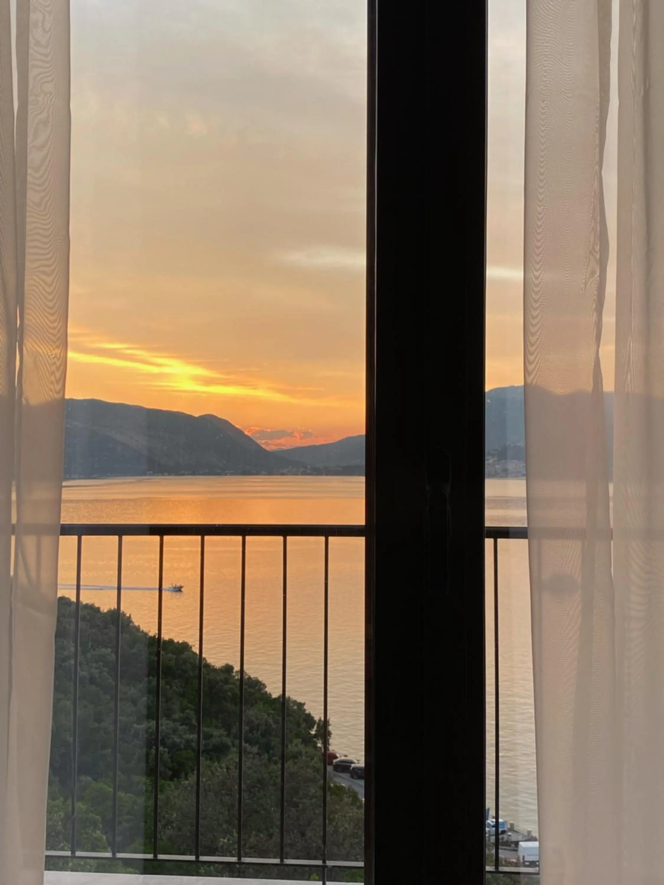 Sunset in Agape Rose Hotel