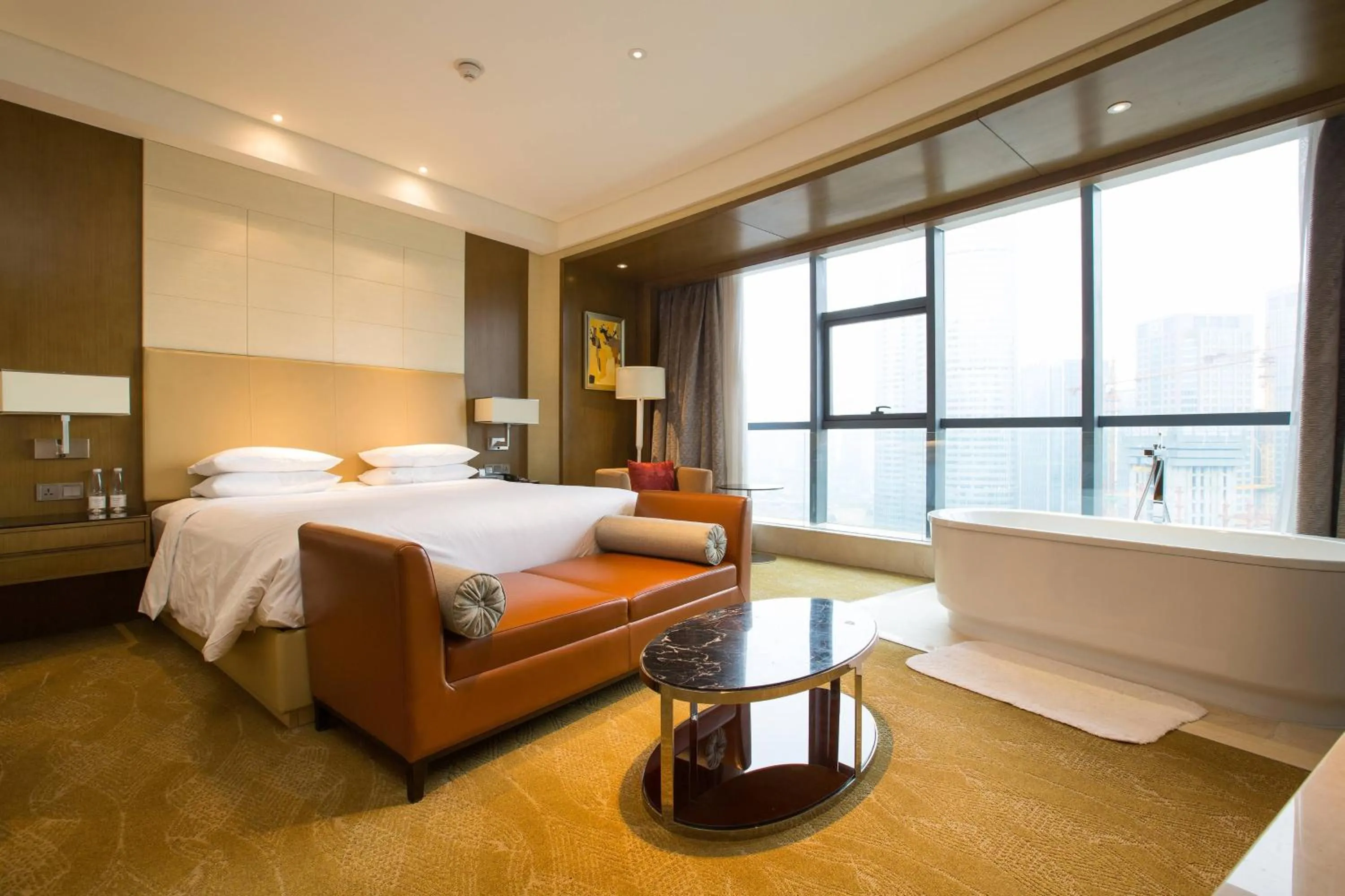 Photo of the whole room, Bed in Courtyard by Marriott Hangzhou Qianjiang