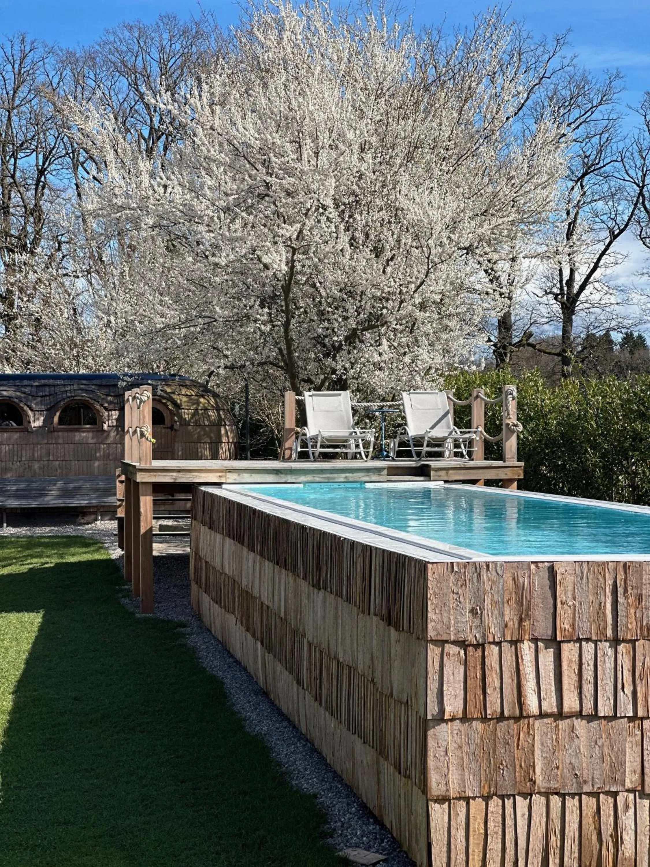 Swimming pool in Farmhouse 1604 - Das Bauernhaus eines Fischers