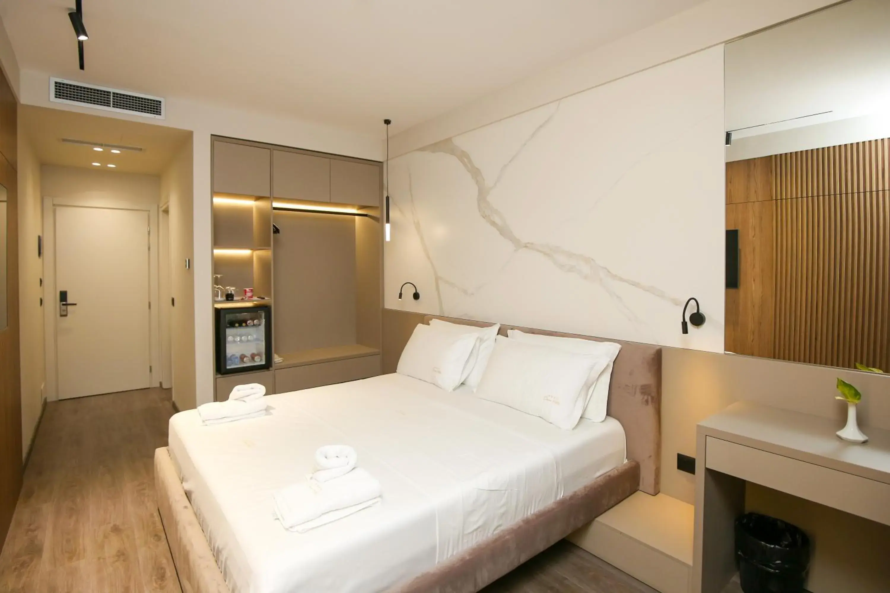 Deluxe Double Room with Side Sea View in Charm Hotel Deluxe Double Room with Side Sea View in Charm Hotel