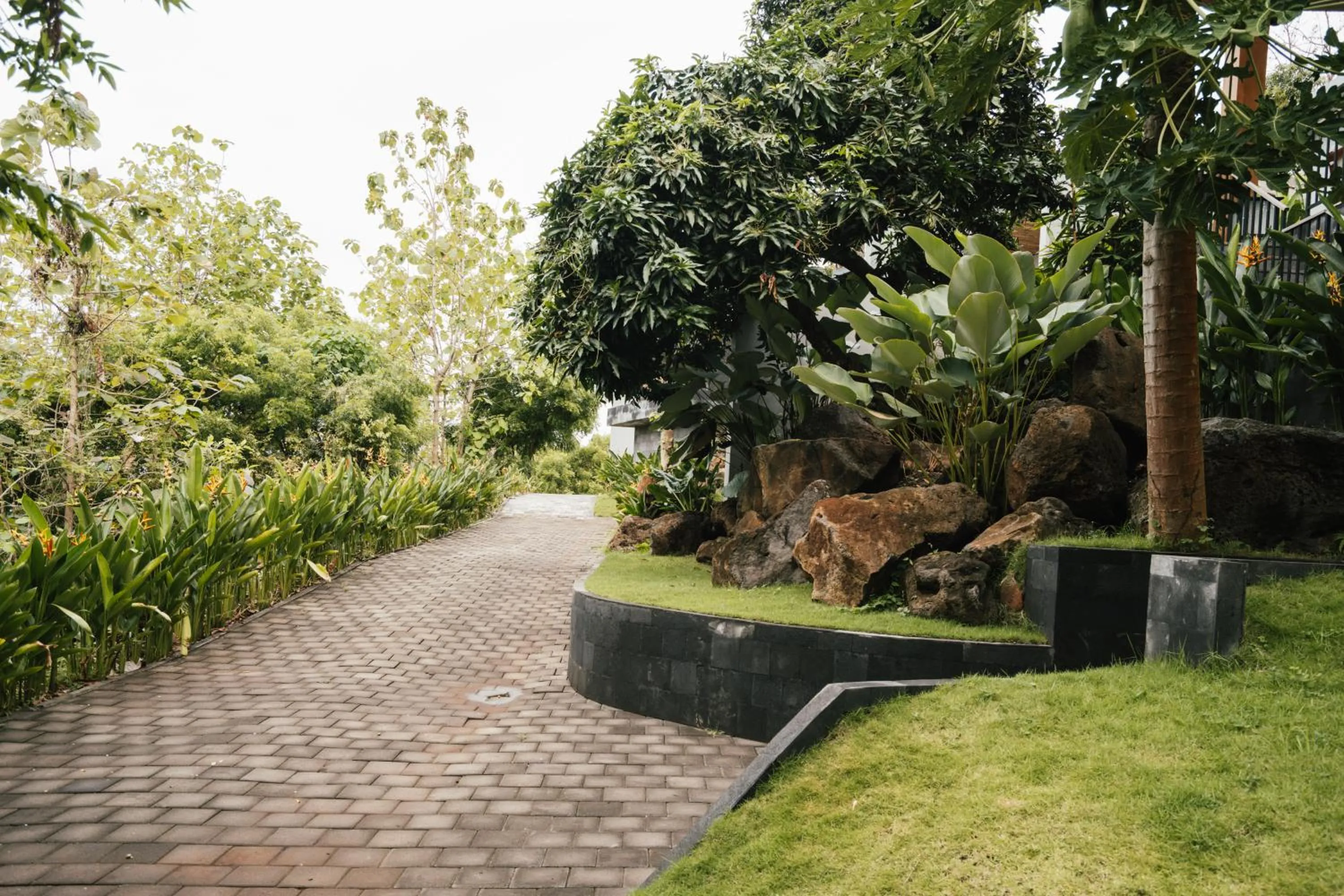 Garden in Sanglung Villas & Suites