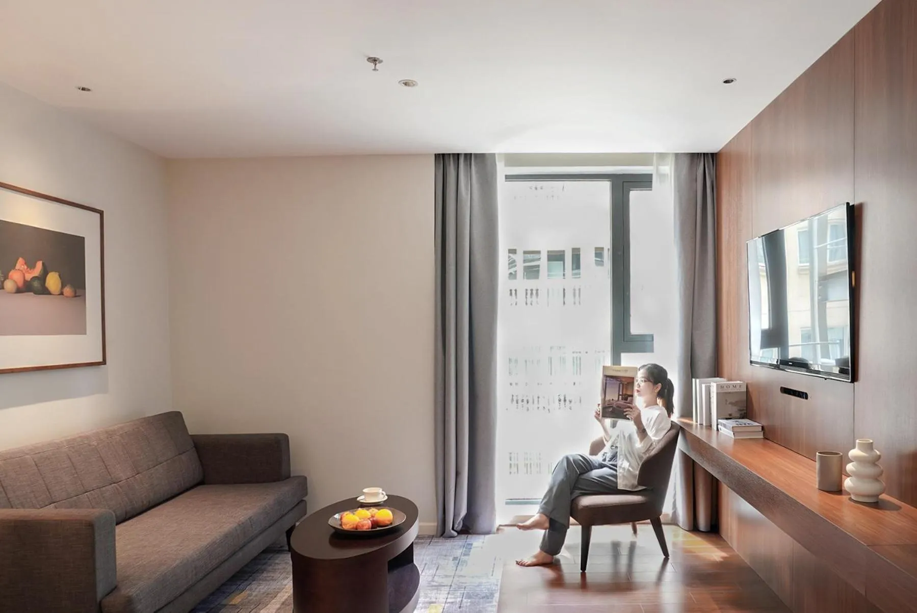 Seating area in Signature by M Village Lê Thánh Tôn