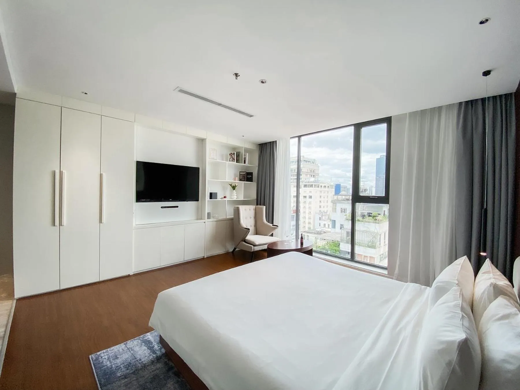 View (from property/room), Bed in Signature by M Village Lê Thánh Tôn