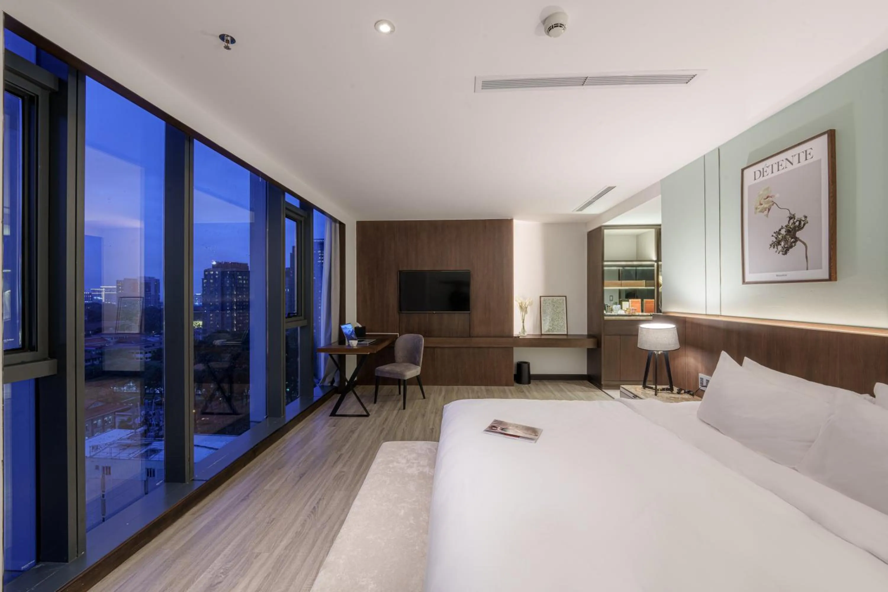 Photo of the whole room, Bed in Signature by M Village Lê Thánh Tôn