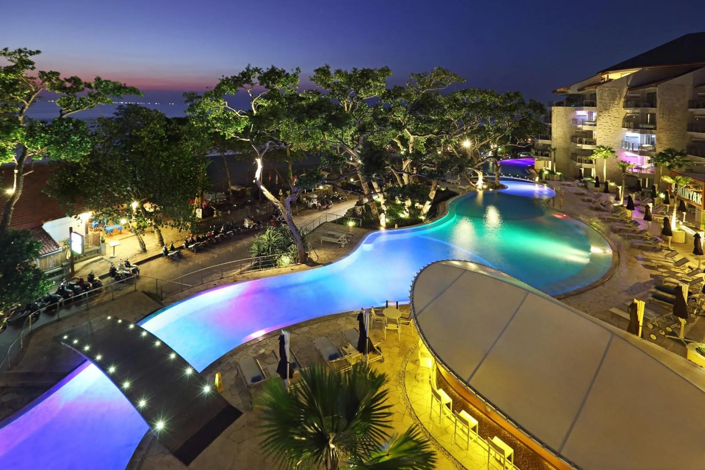 View (from property/room) in Double - Six, Luxury Hotel - Seminyak