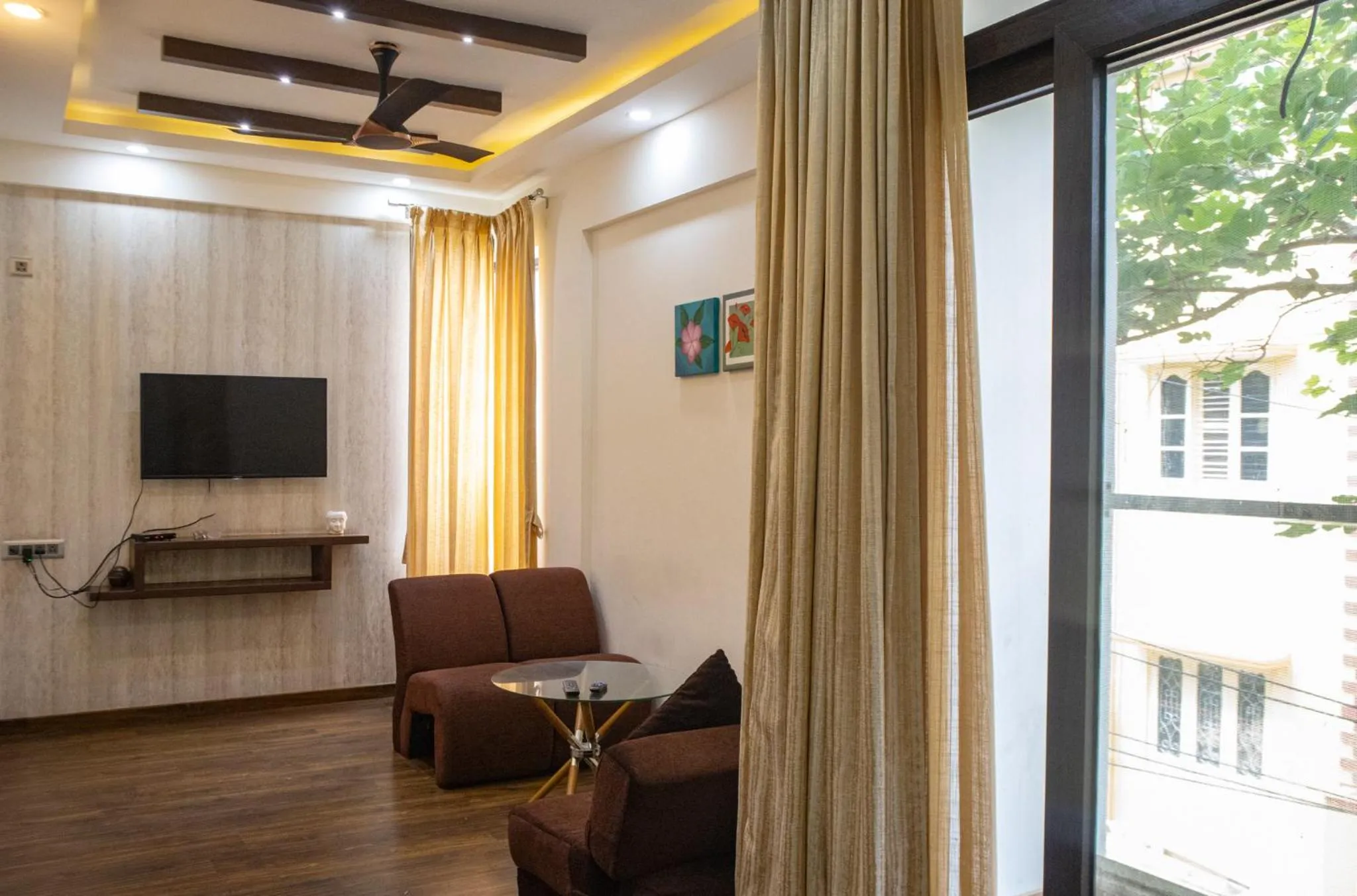 Balcony/Terrace in Mystic Apartotel Hebbal