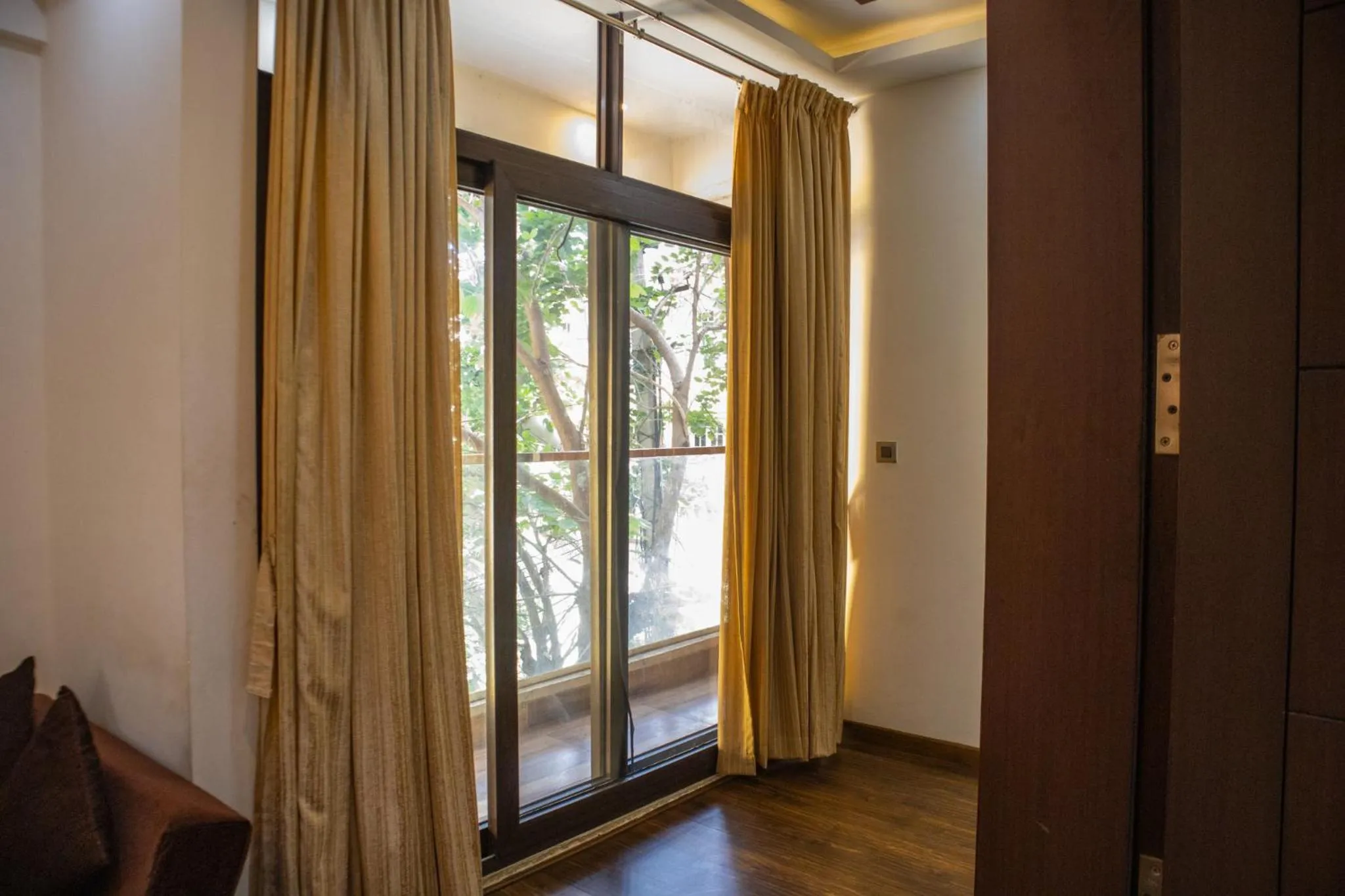 Balcony/Terrace in Mystic Apartotel Hebbal