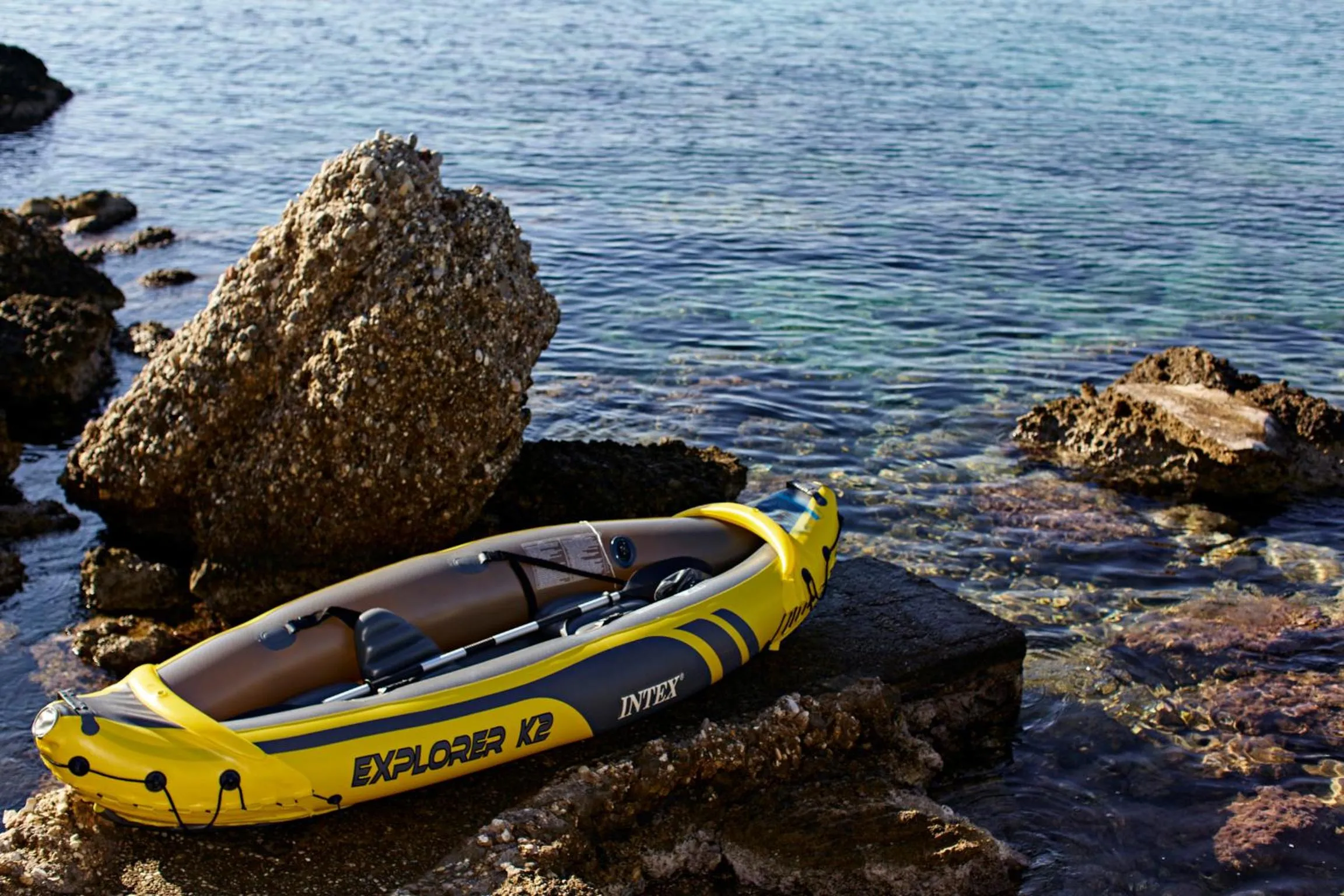 Canoeing in Villa Irini