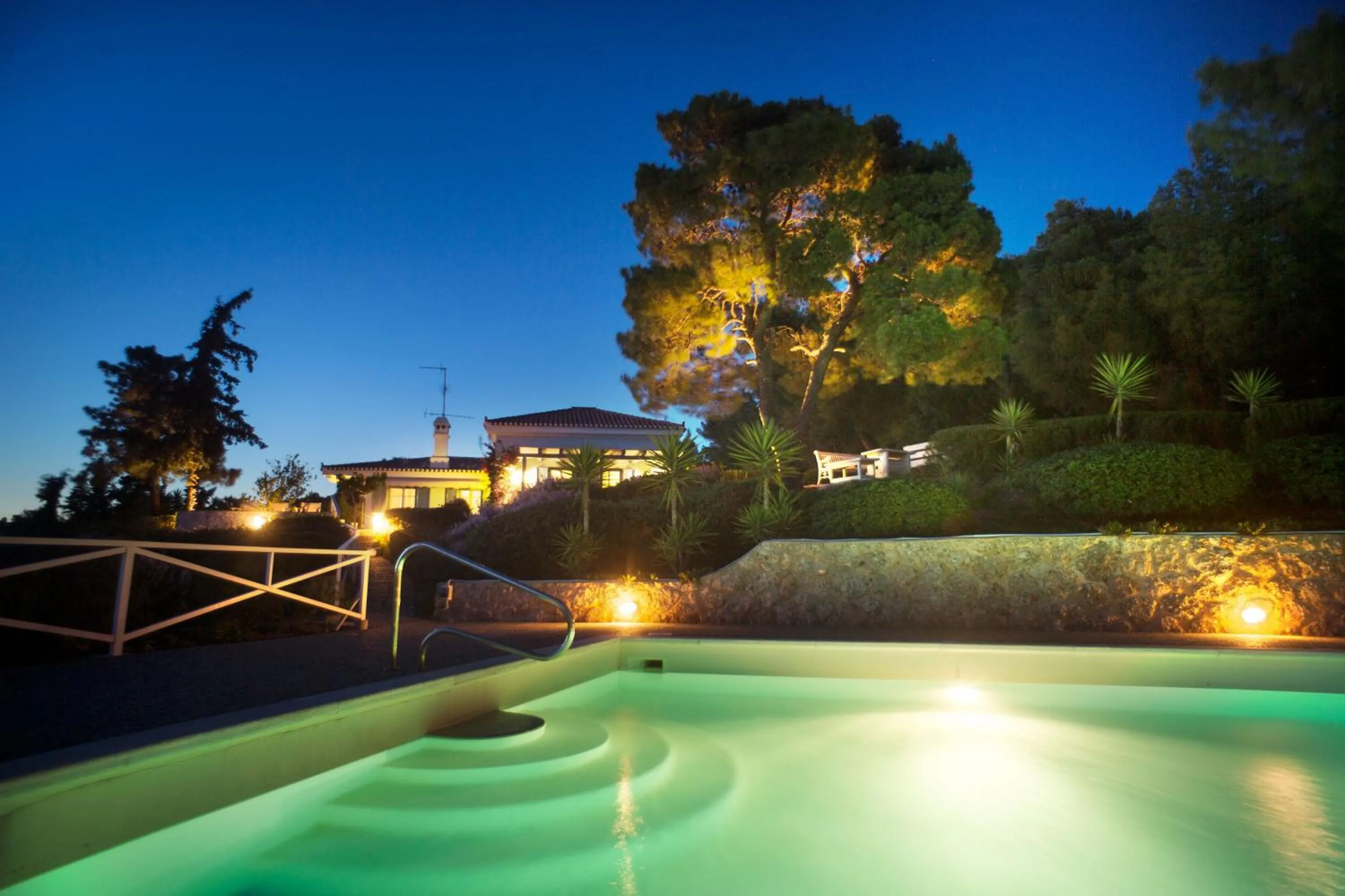 Night in Villa Irini