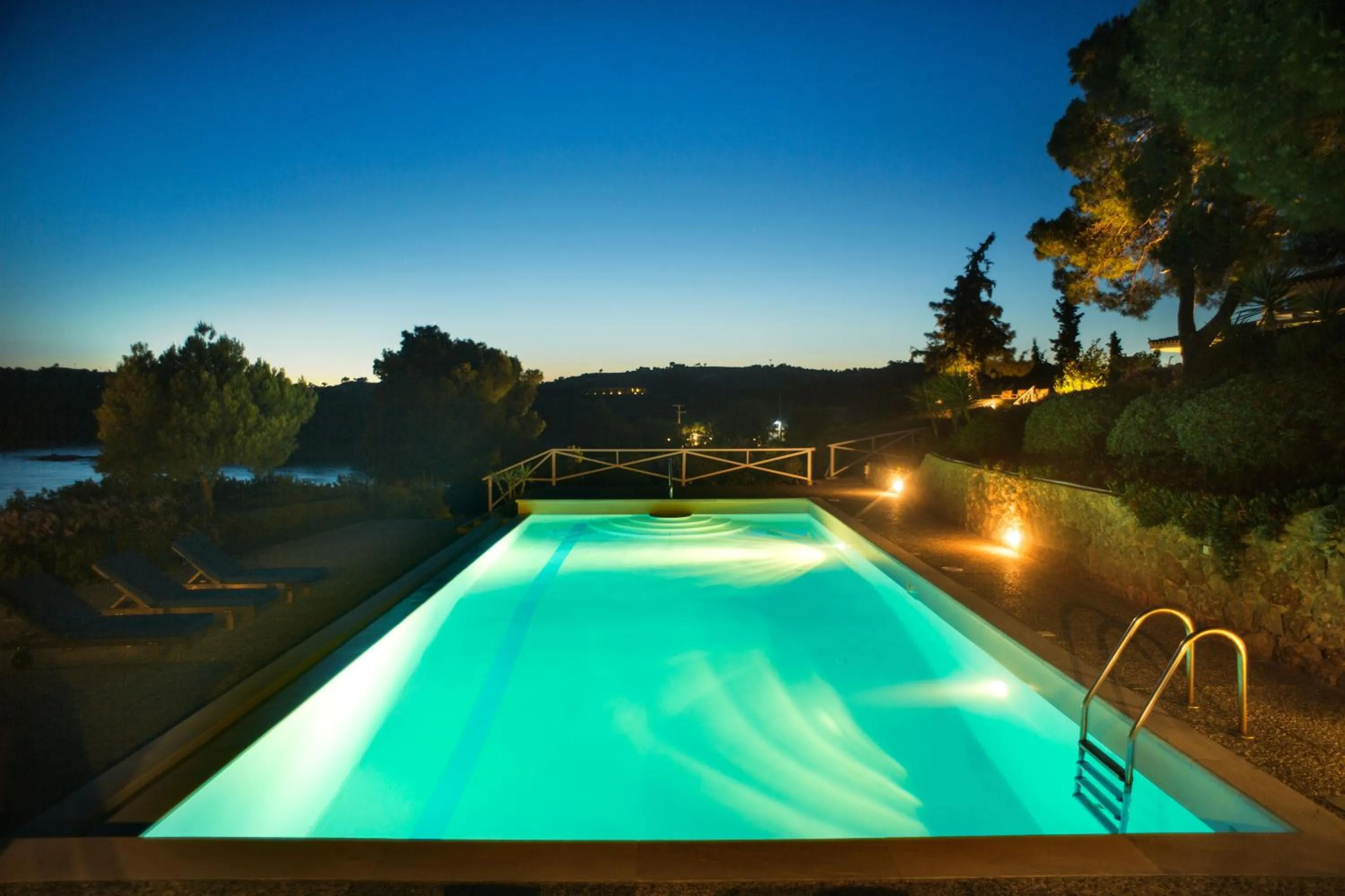 Night in Villa Irini