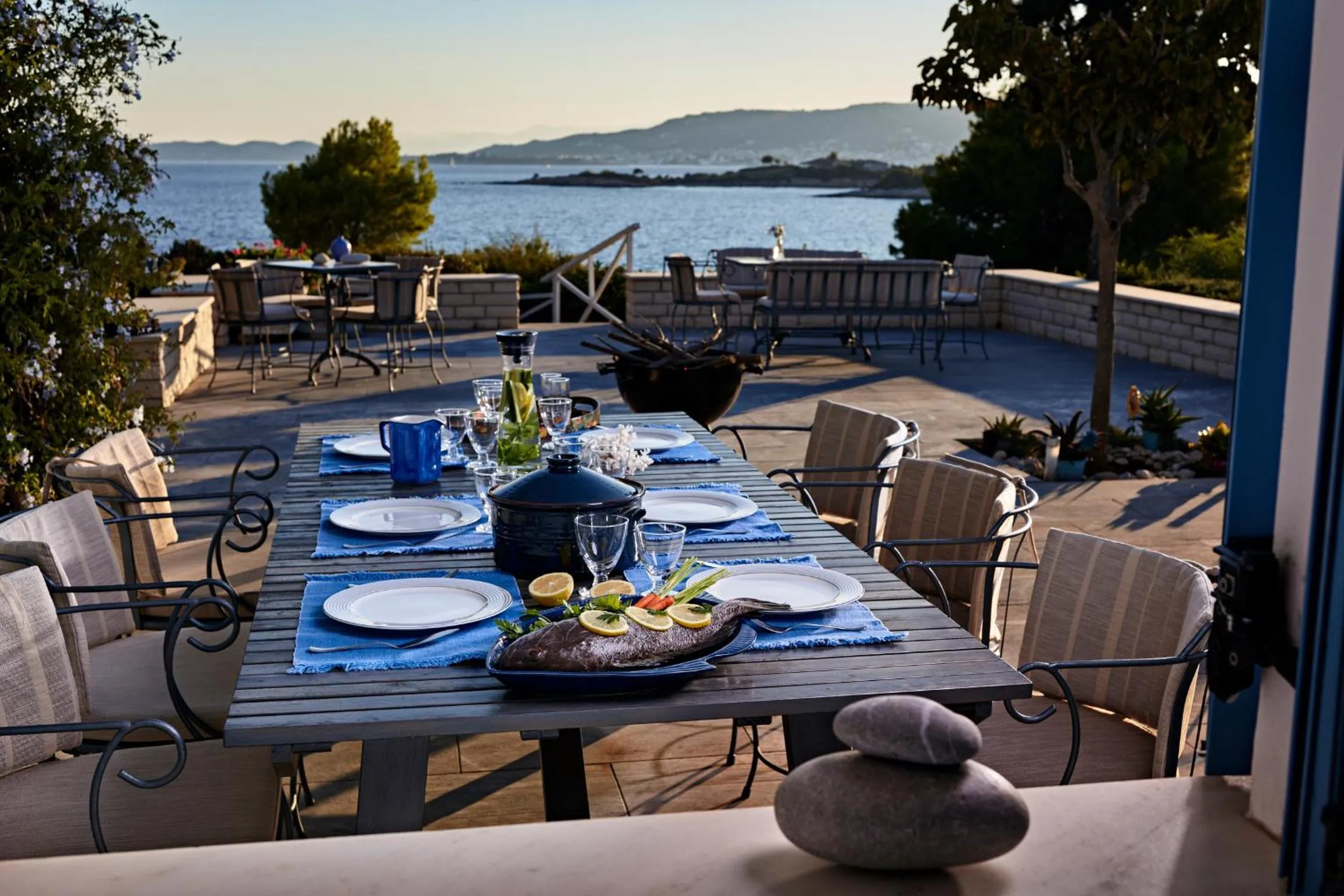 Balcony/Terrace in Villa Irini
