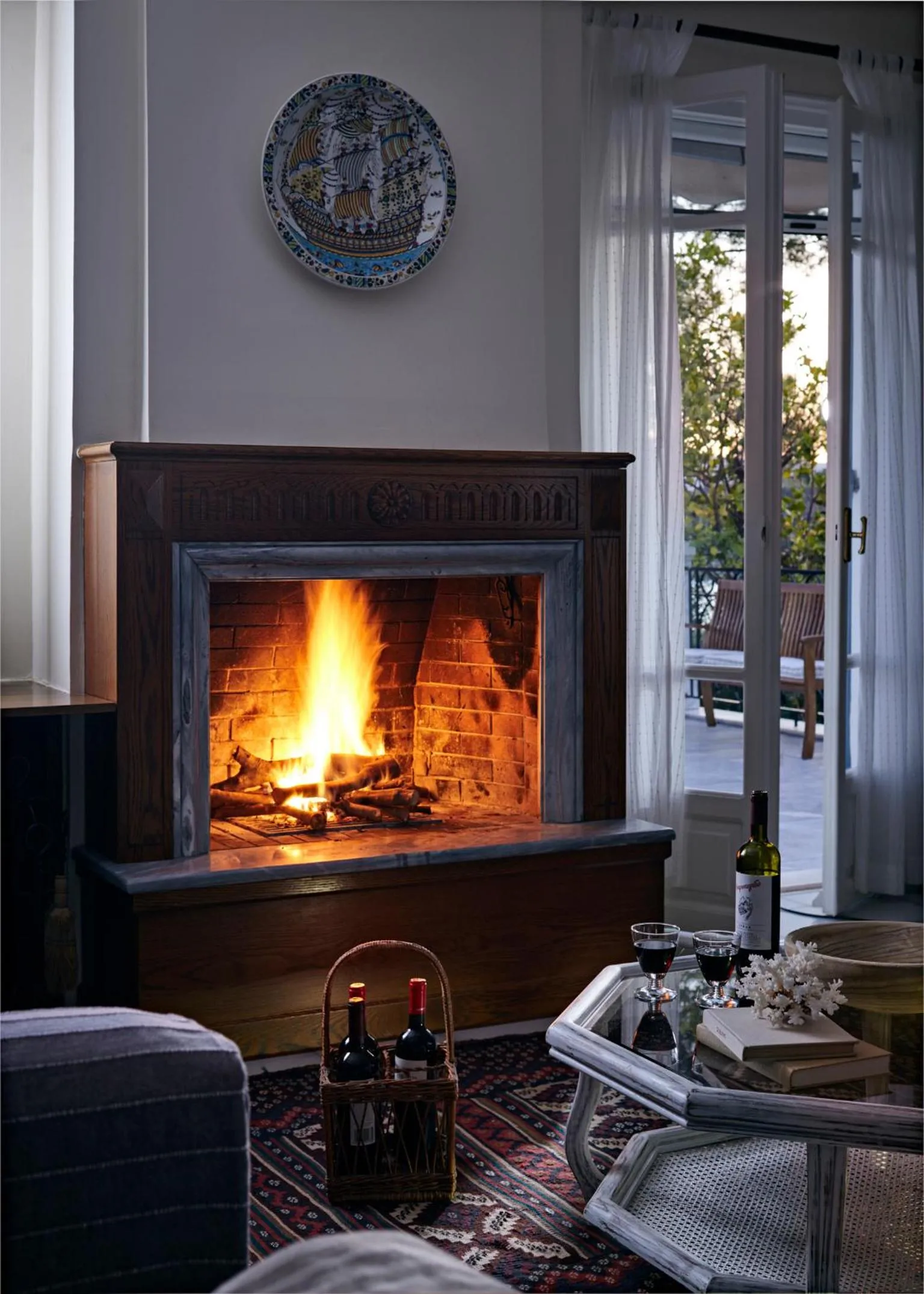 Winter in Villa Irini