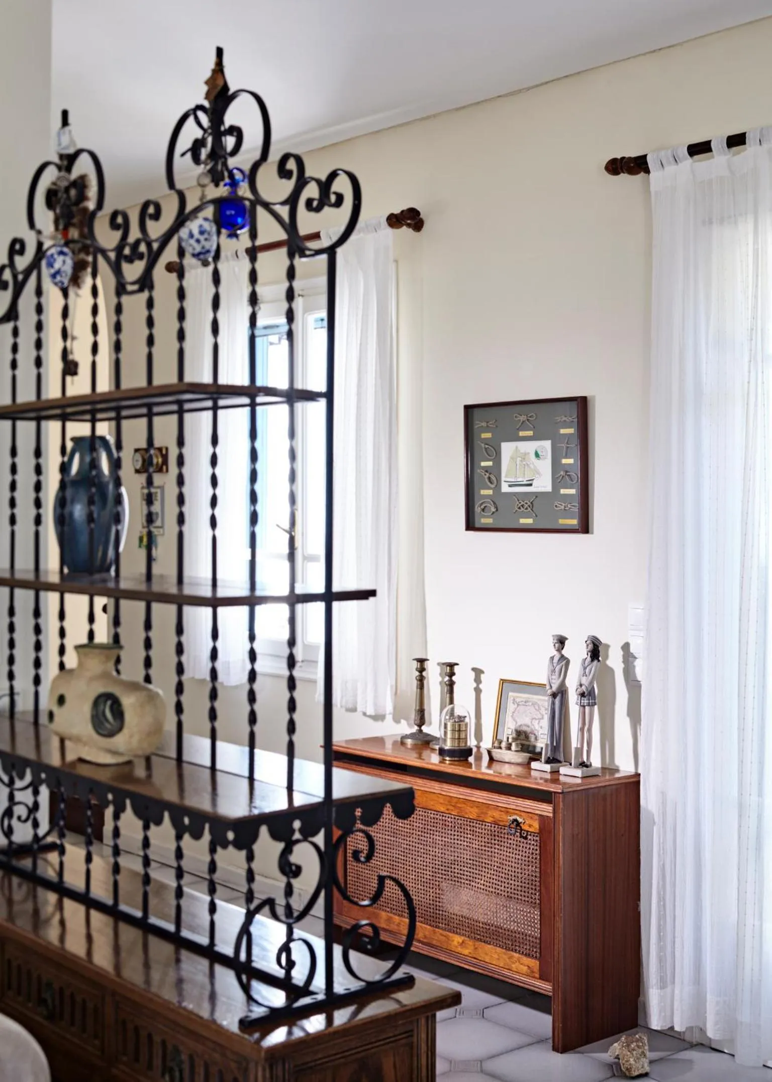 Living room in Villa Irini