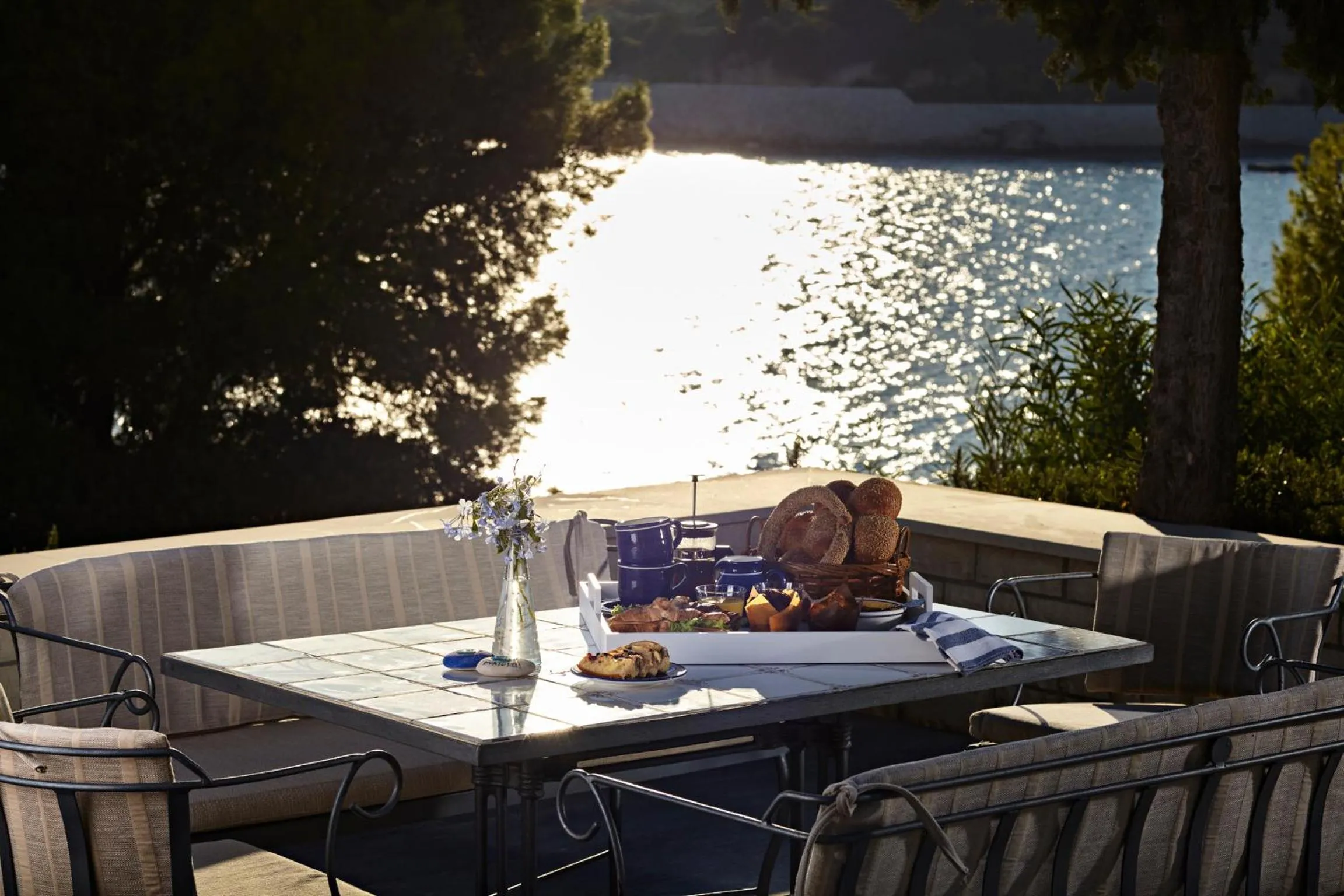 Balcony/Terrace in Villa Irini