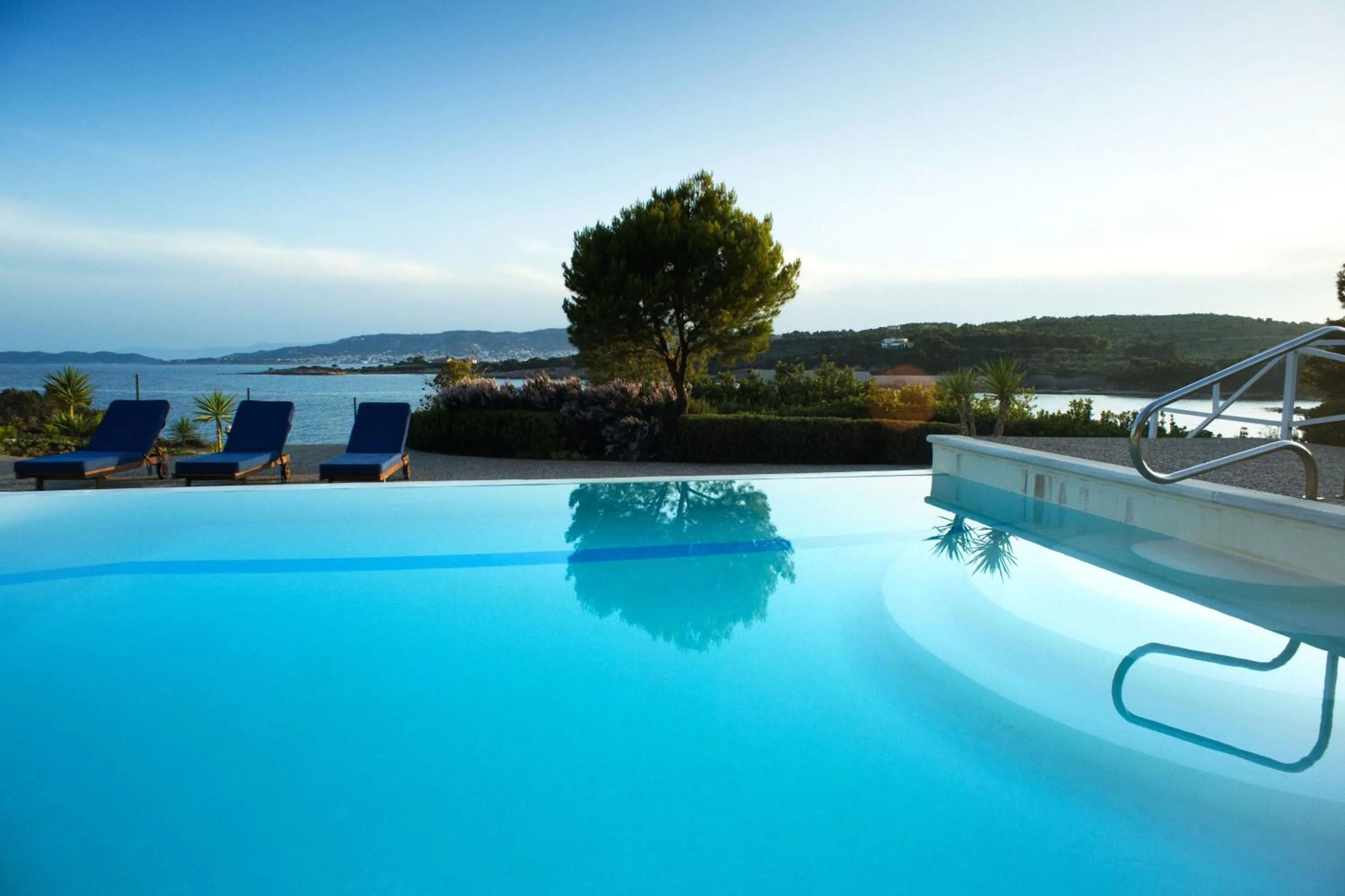 Garden view in Villa Irini
