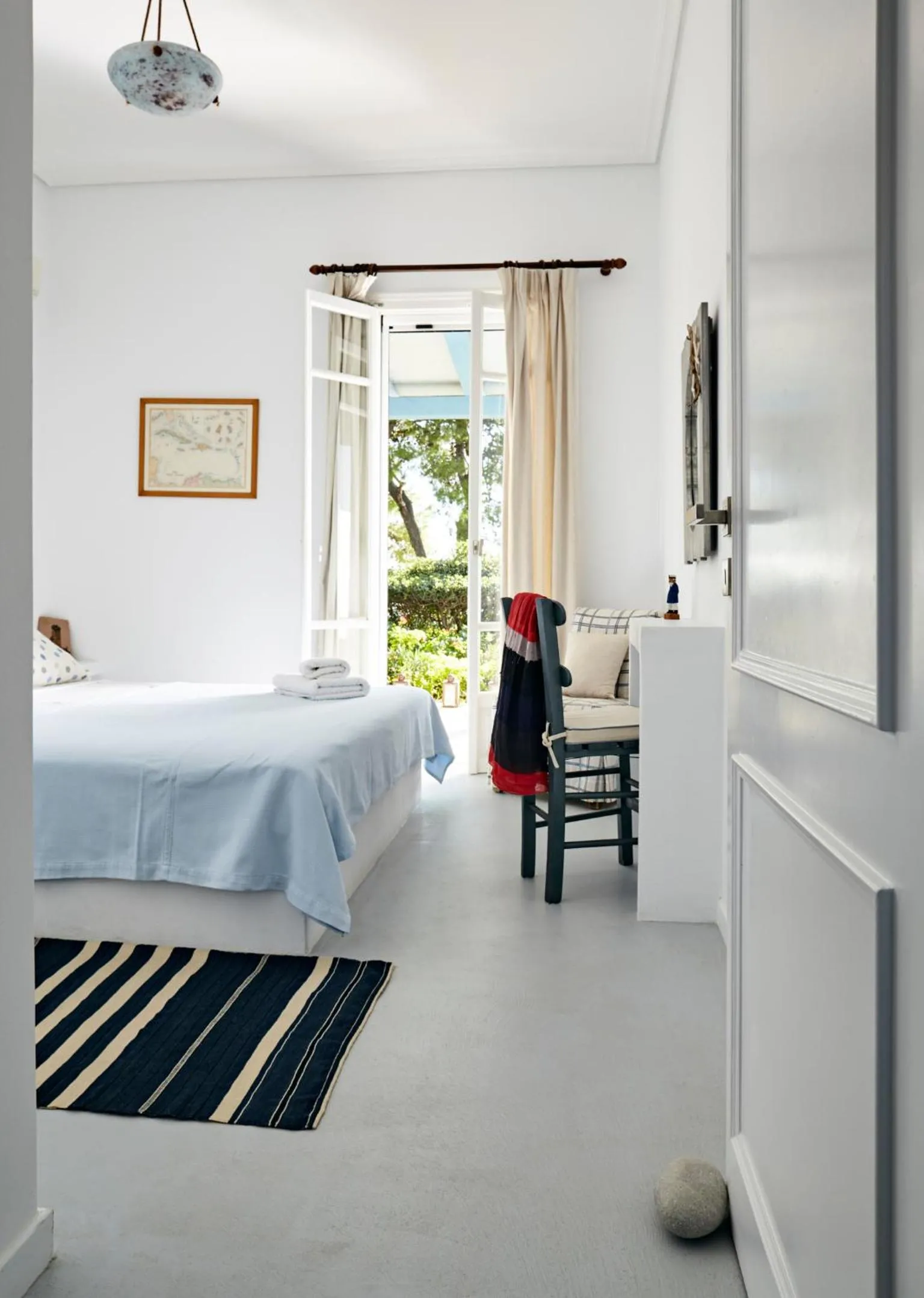 Bedroom, Bed in Villa Irini