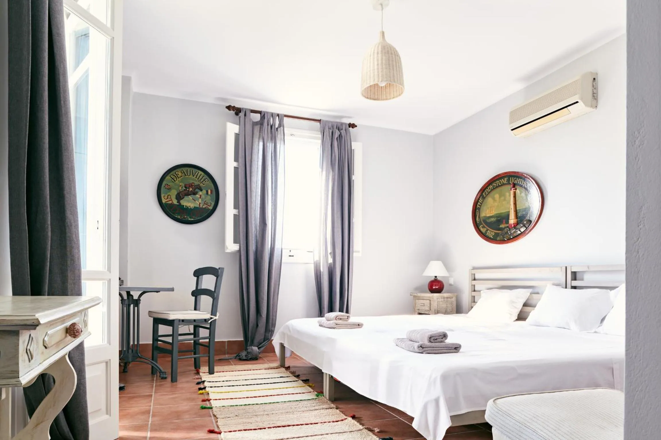 Bedroom, Bed in Villa Irini
