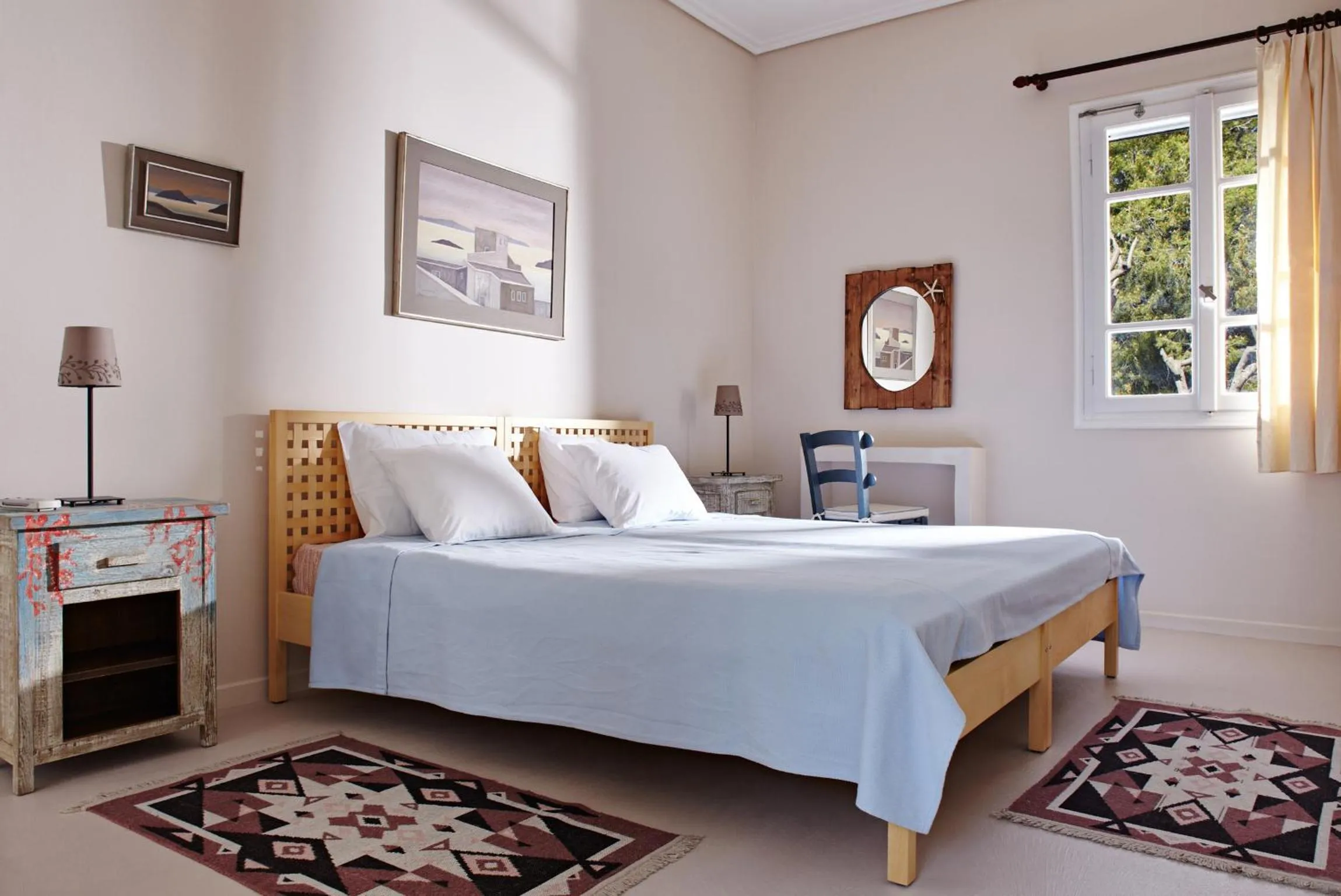 Bedroom, Bed in Villa Irini