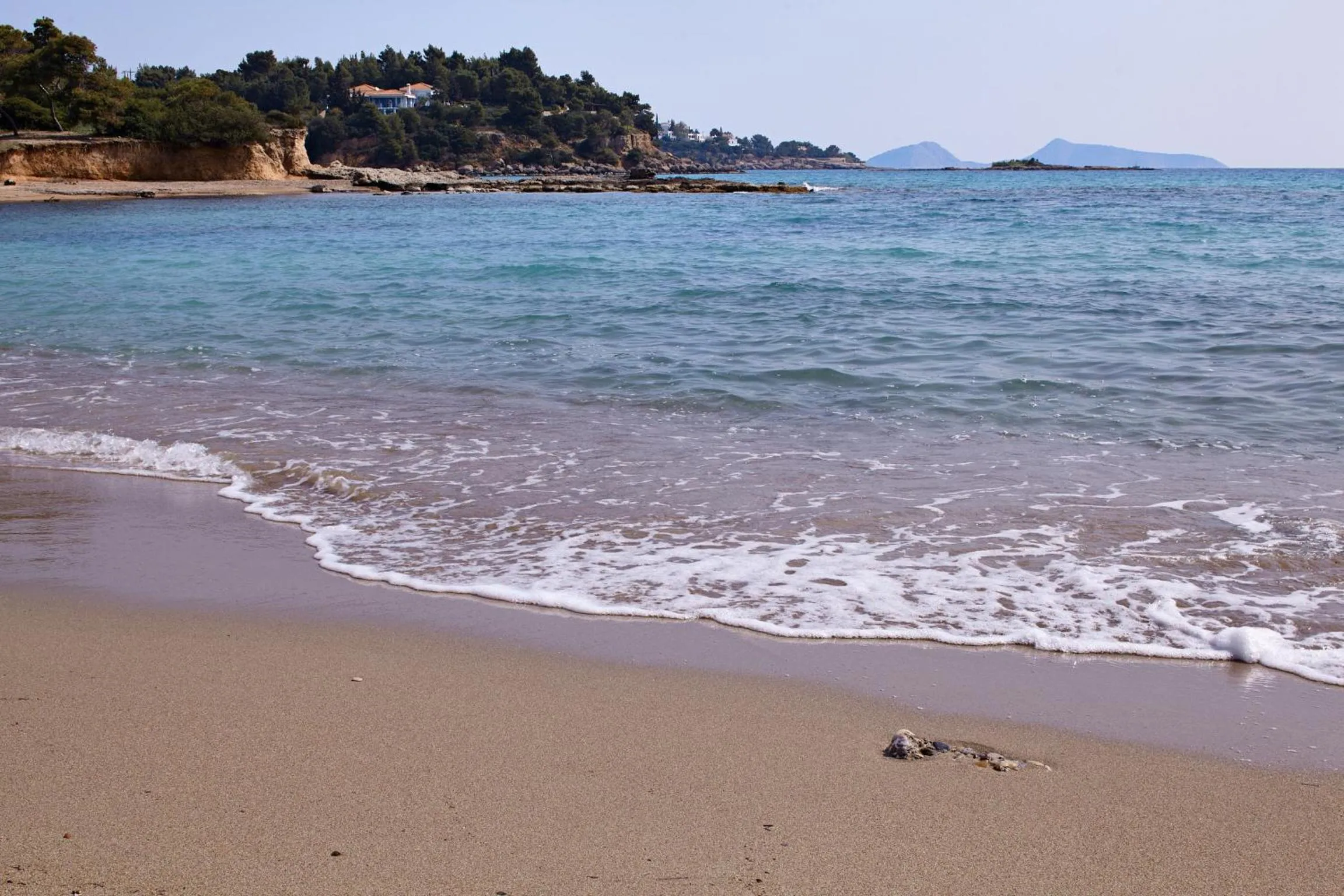 Natural landscape in Villa Irini