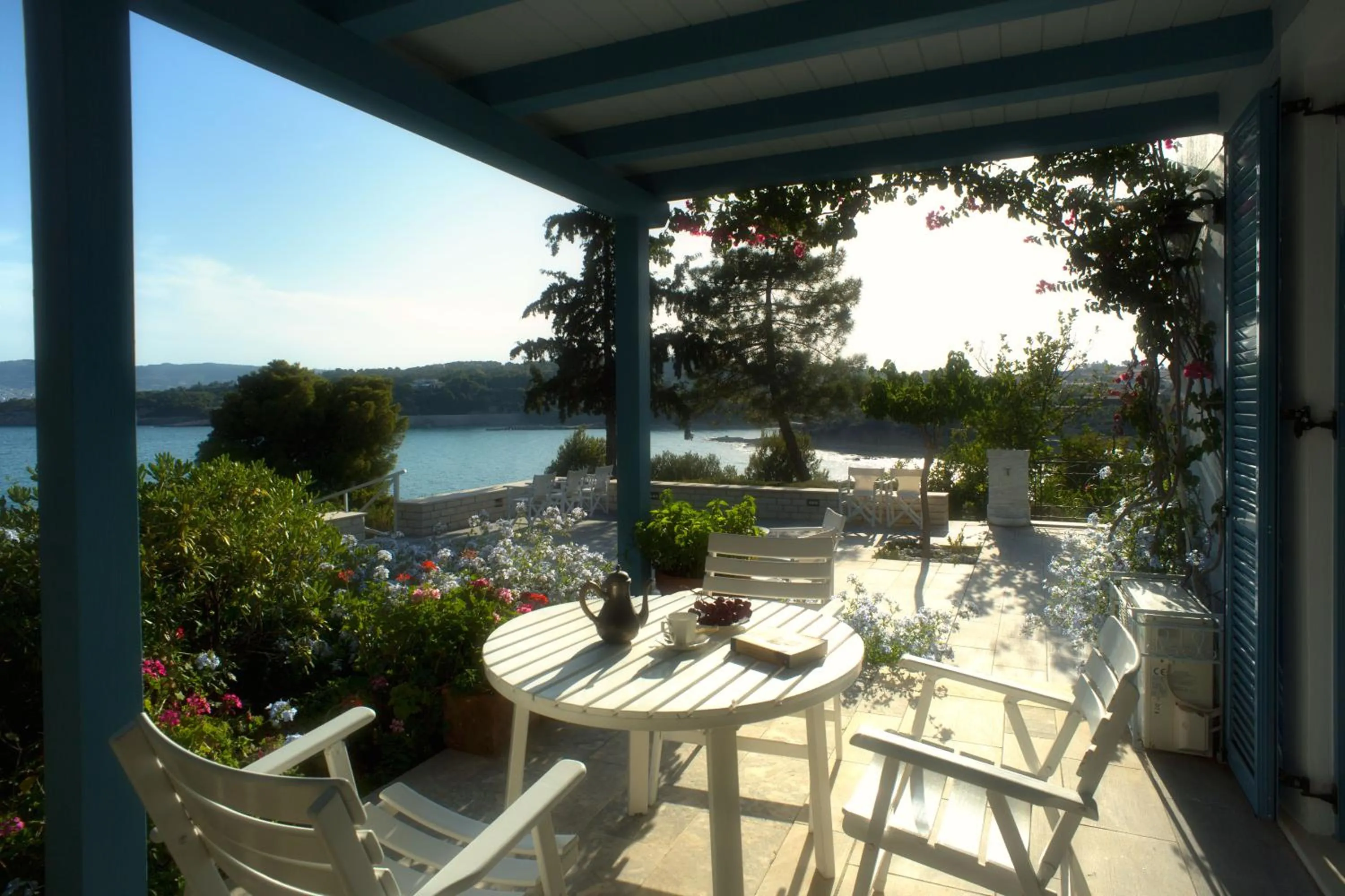 Balcony/Terrace in Villa Irini