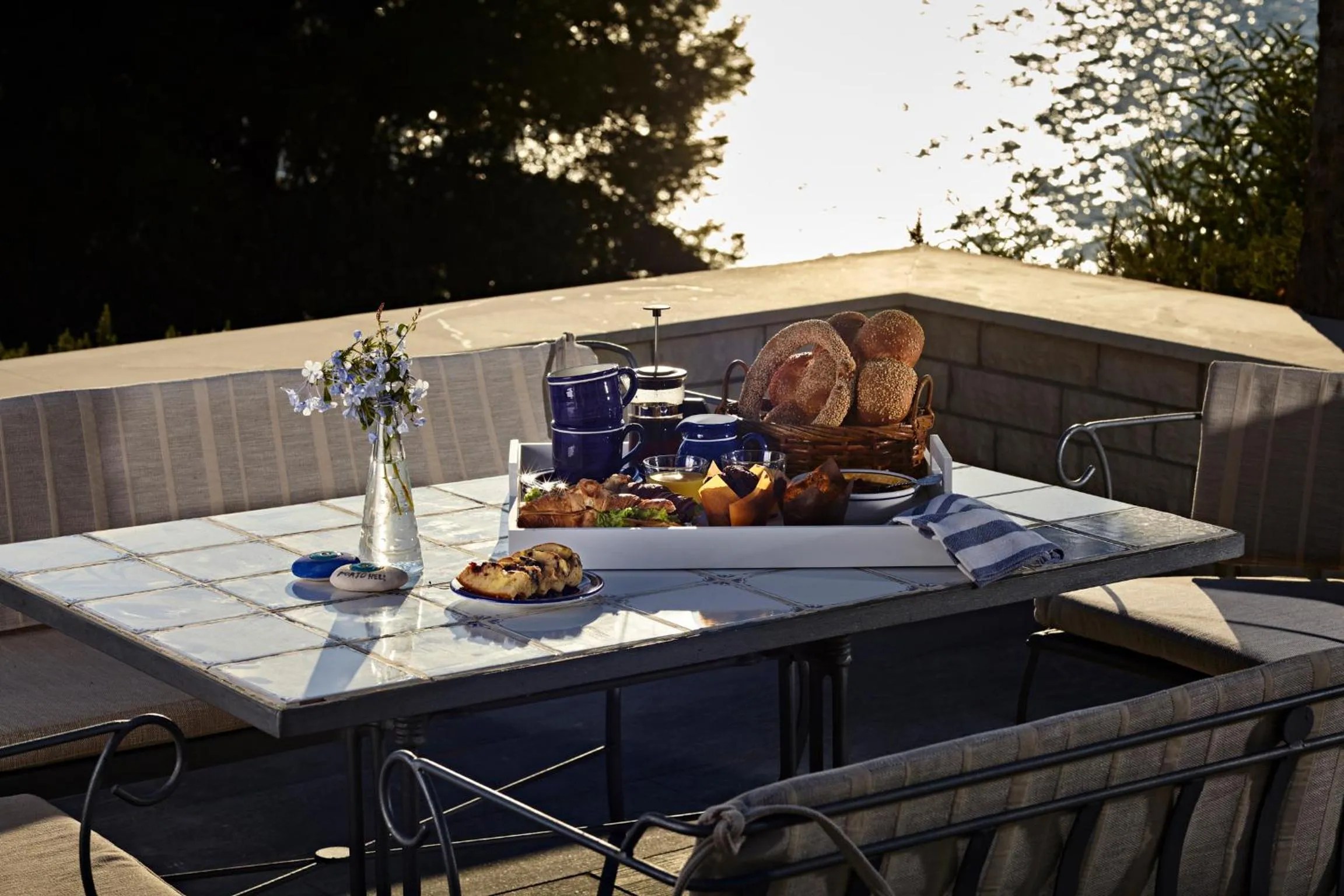 Balcony/Terrace in Villa Irini
