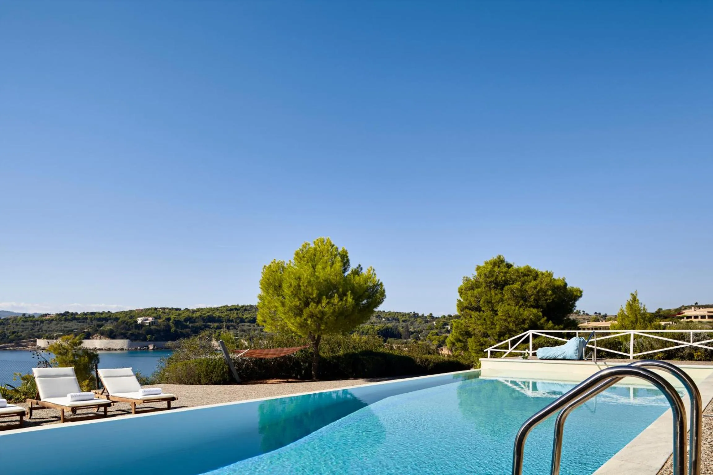 Pool view in Villa Irini