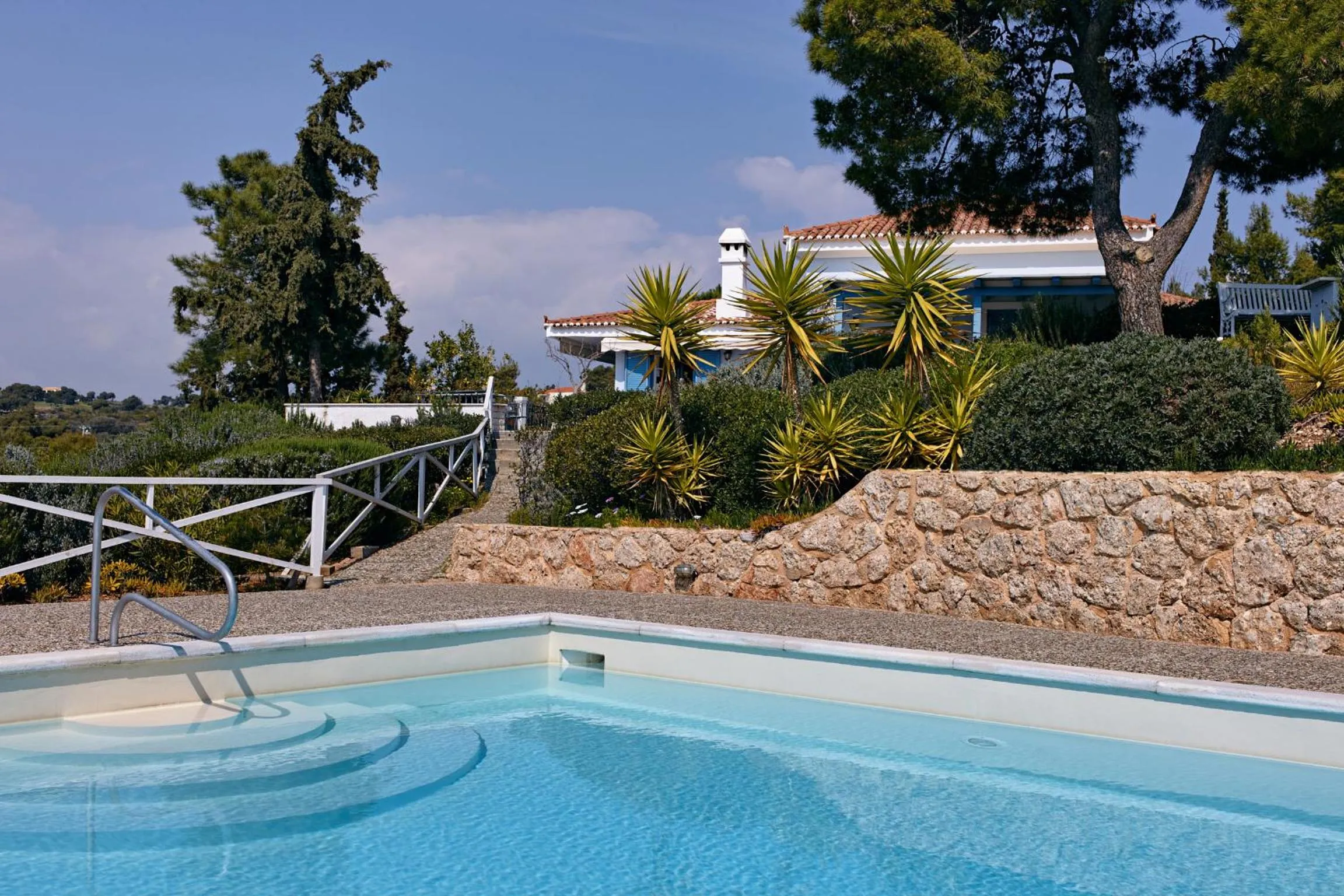 Garden in Villa Irini