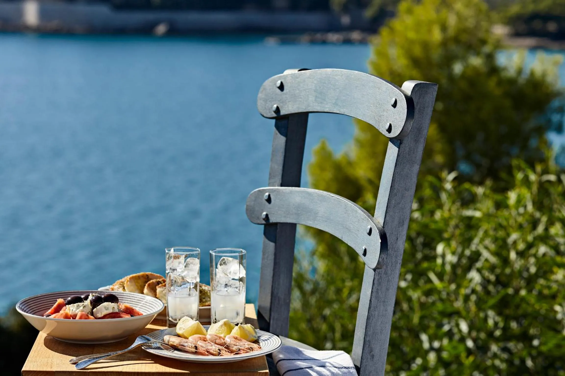 Food close-up in Villa Irini