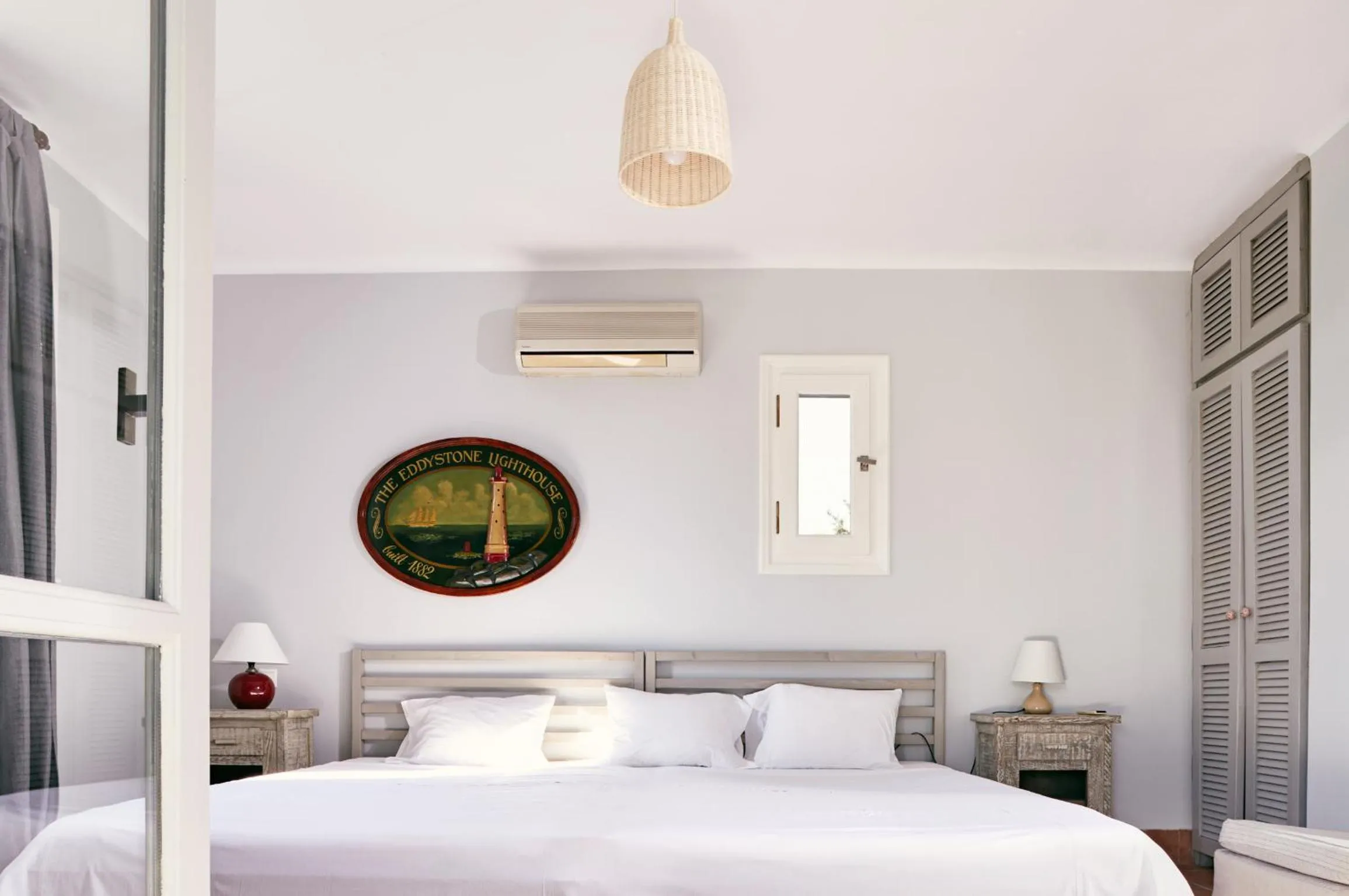 Bedroom, Bed in Villa Irini