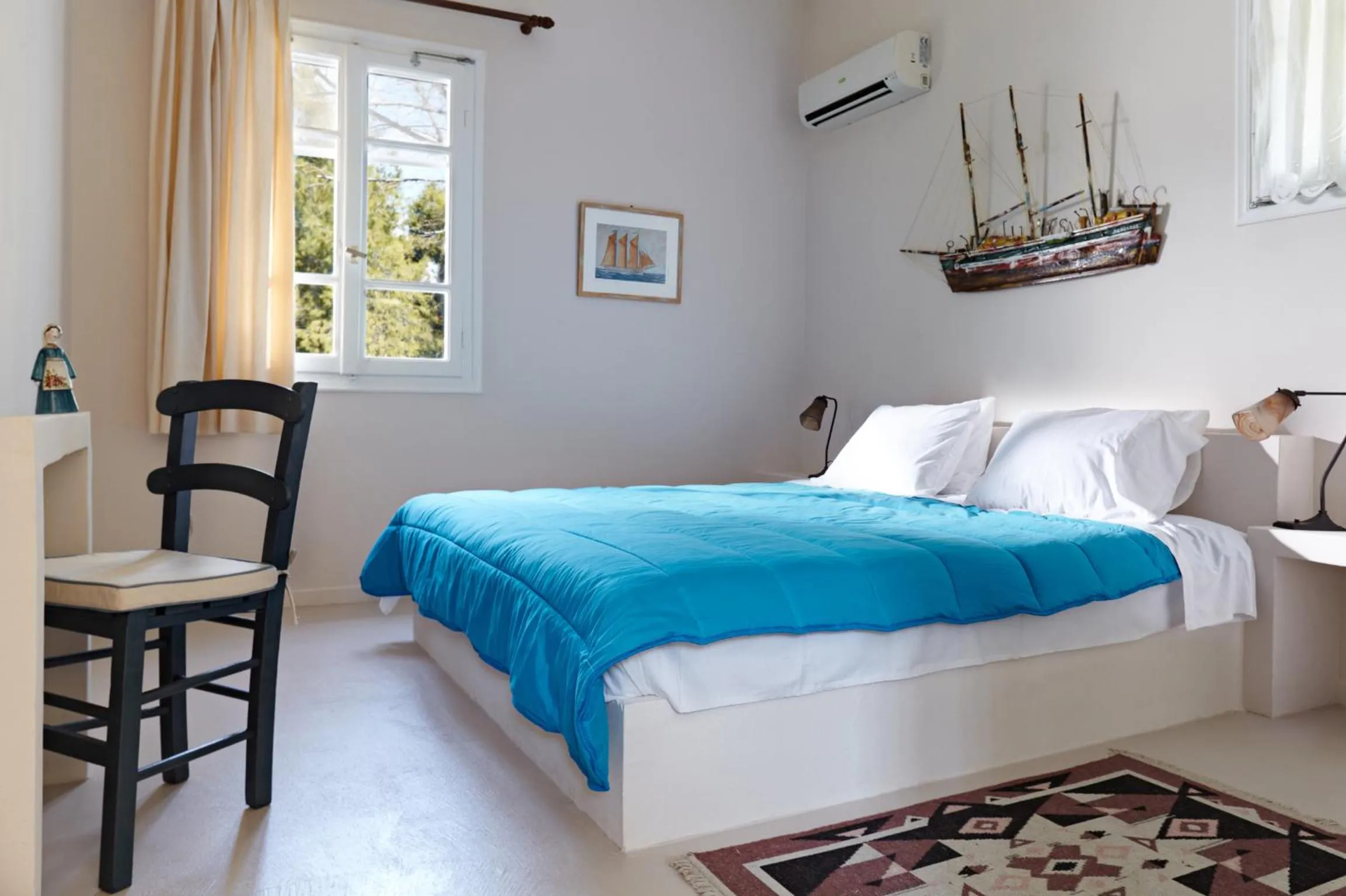 Bedroom, Bed in Villa Irini
