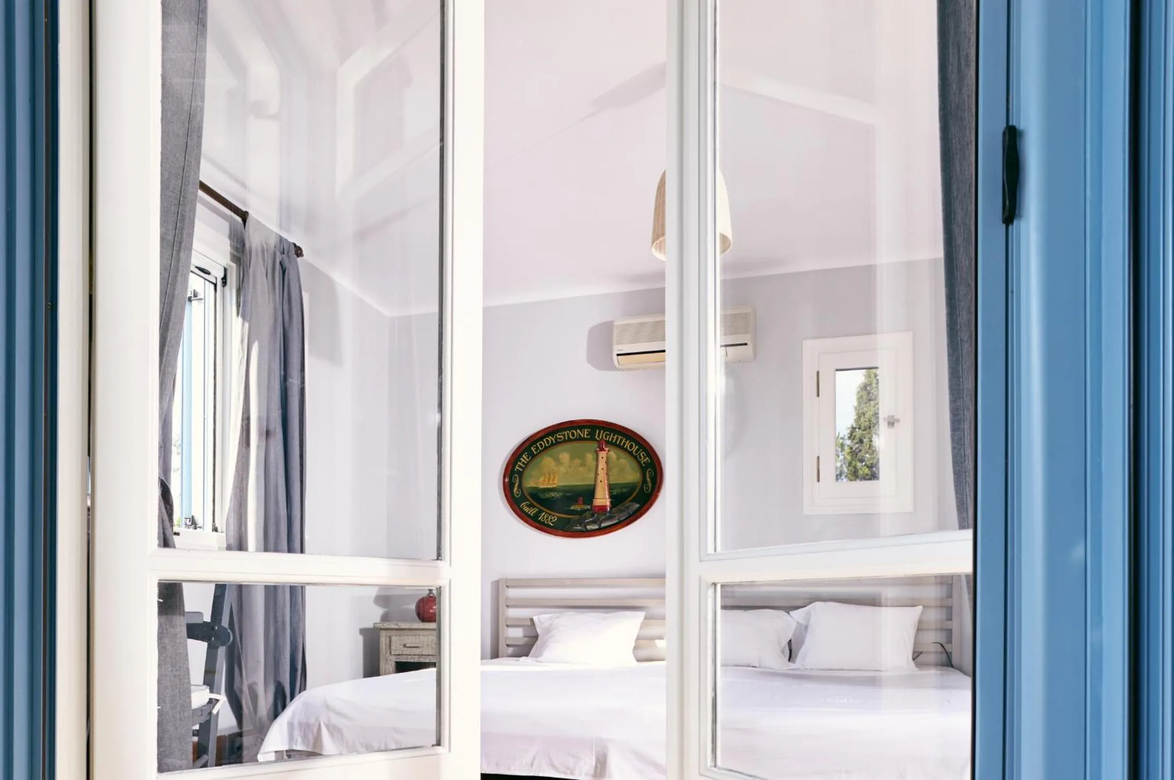 Bedroom, Bed in Villa Irini