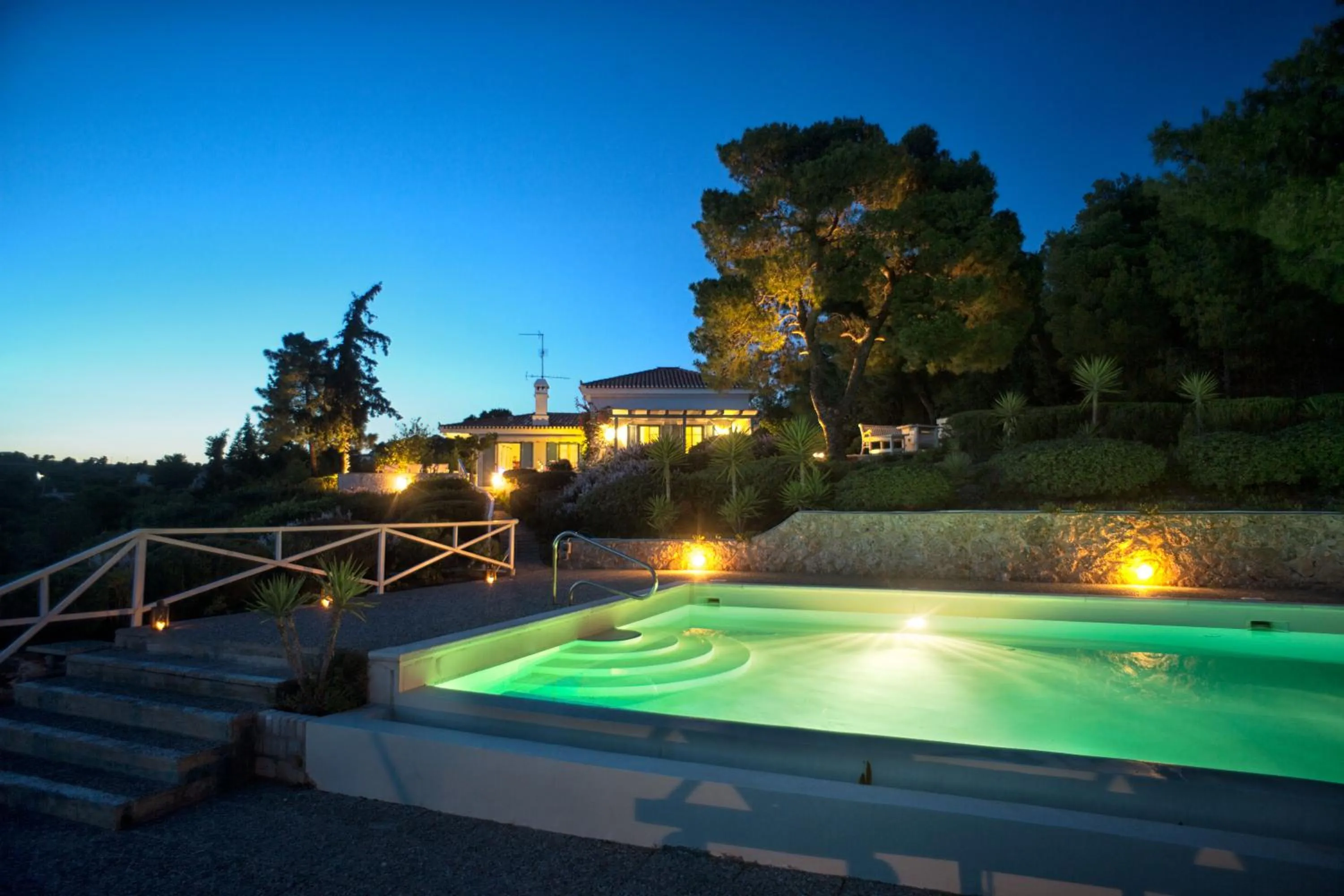 Night in Villa Irini